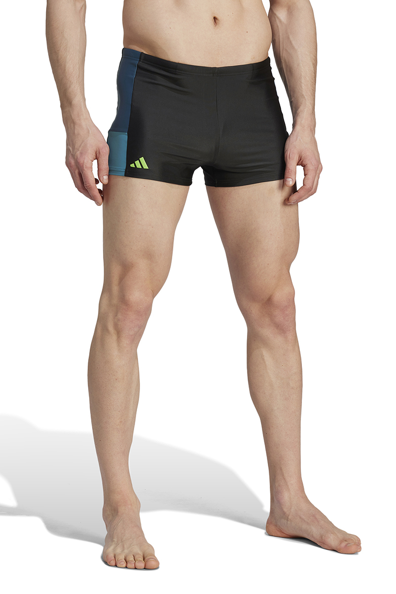Bad/beach heren zwemslip mid zwart
