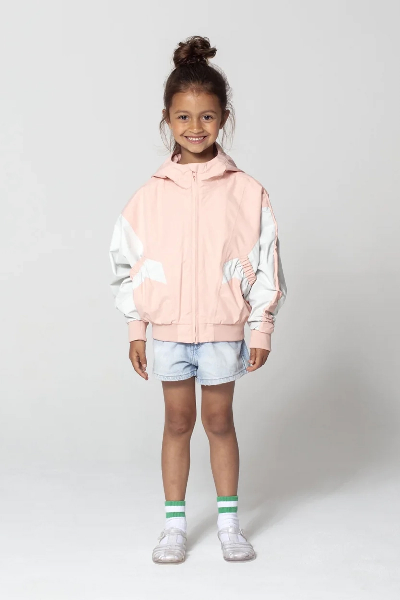 Kinder unisex jas rose
