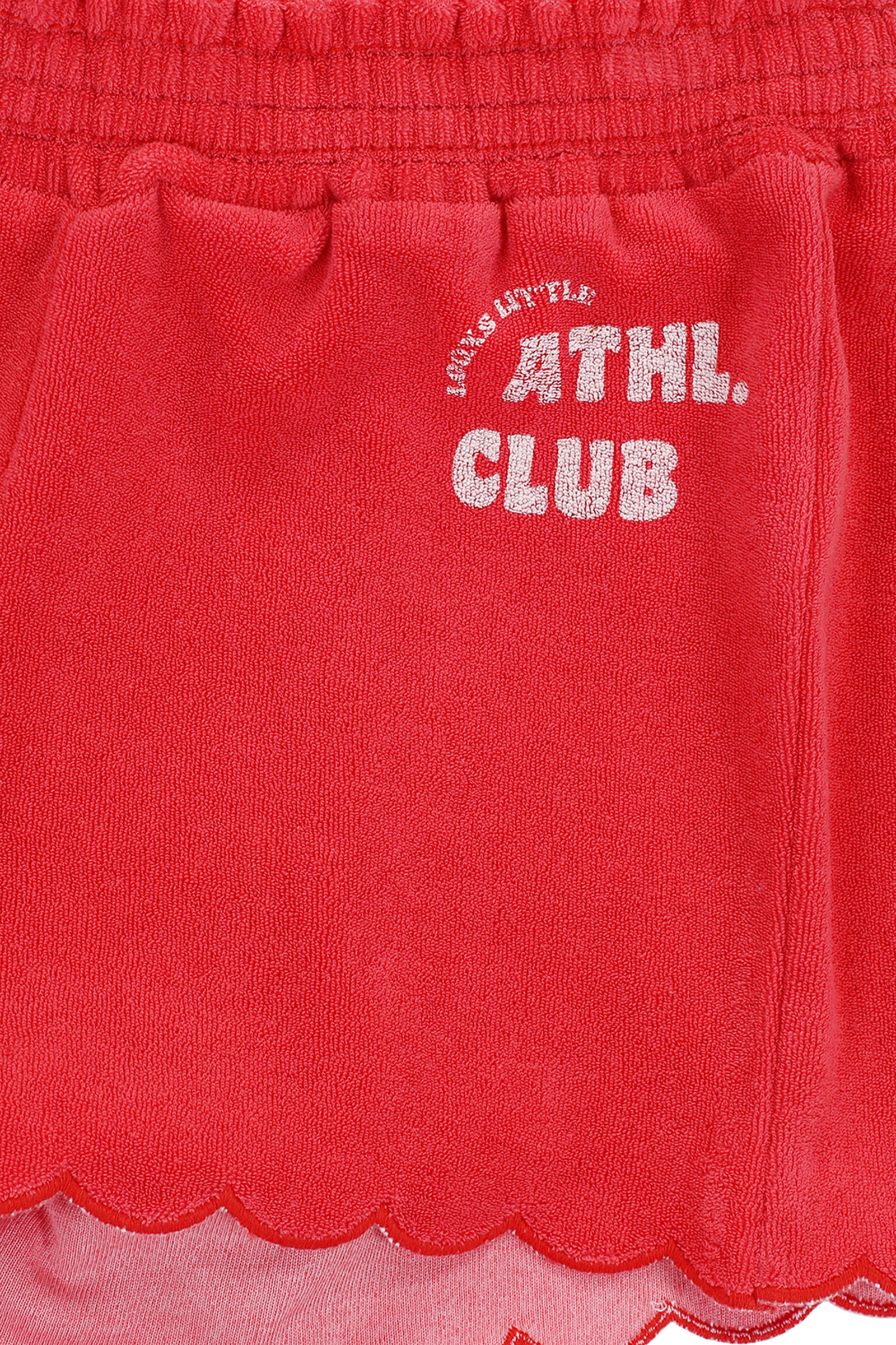 Meisjes short rood