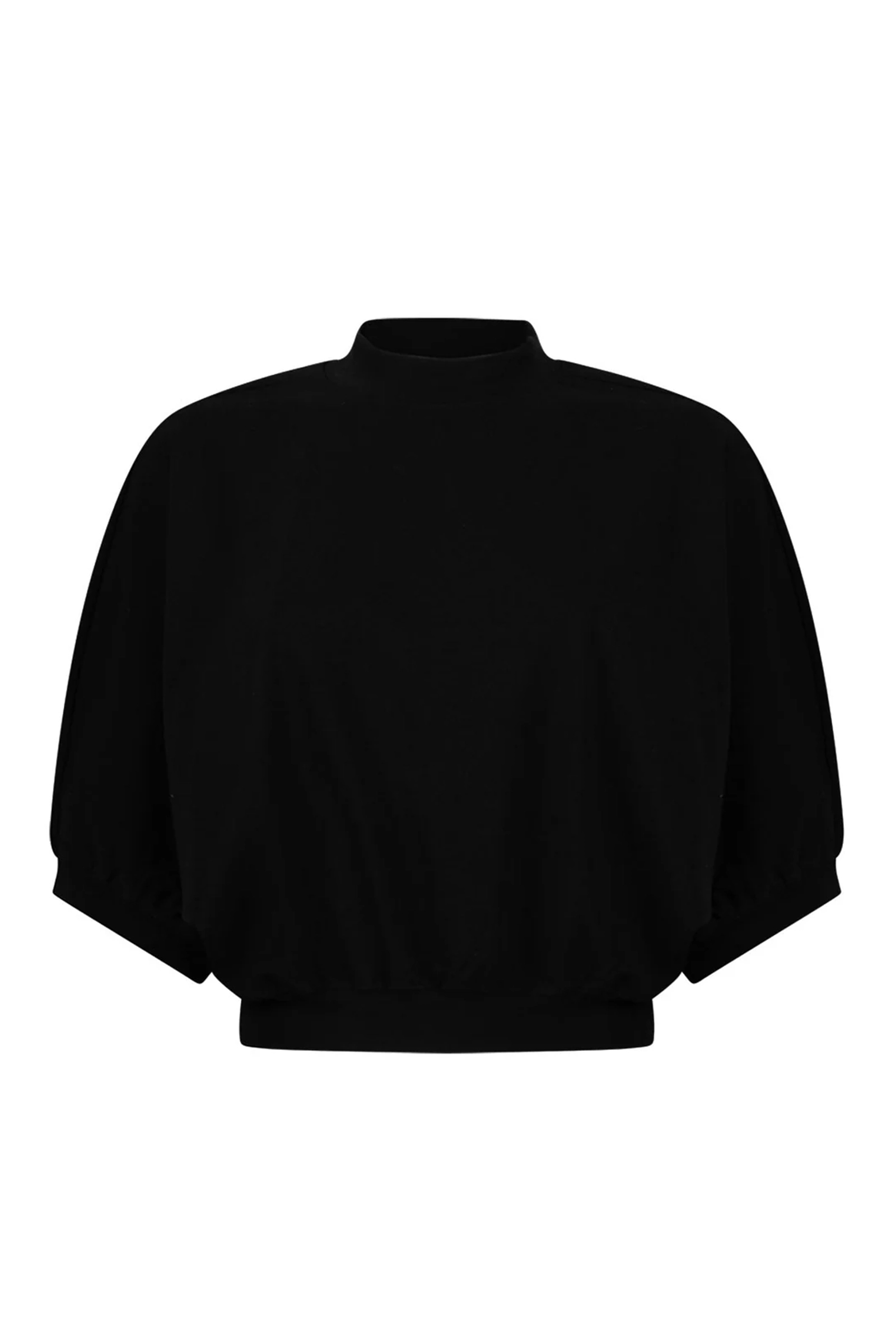 Dames t-shirt korte mouw zwart