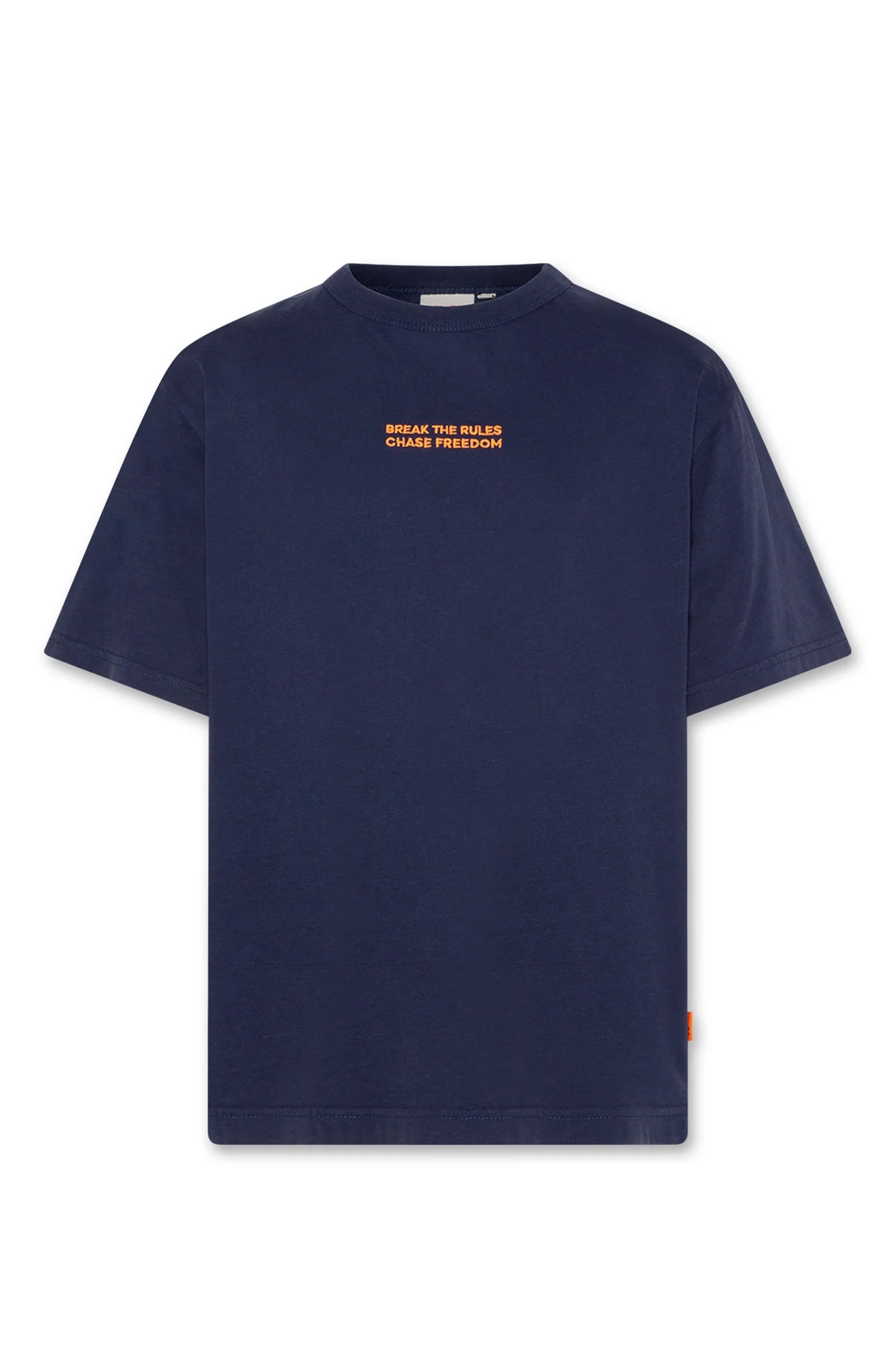 Jongens t-shirt korte mouw blauw