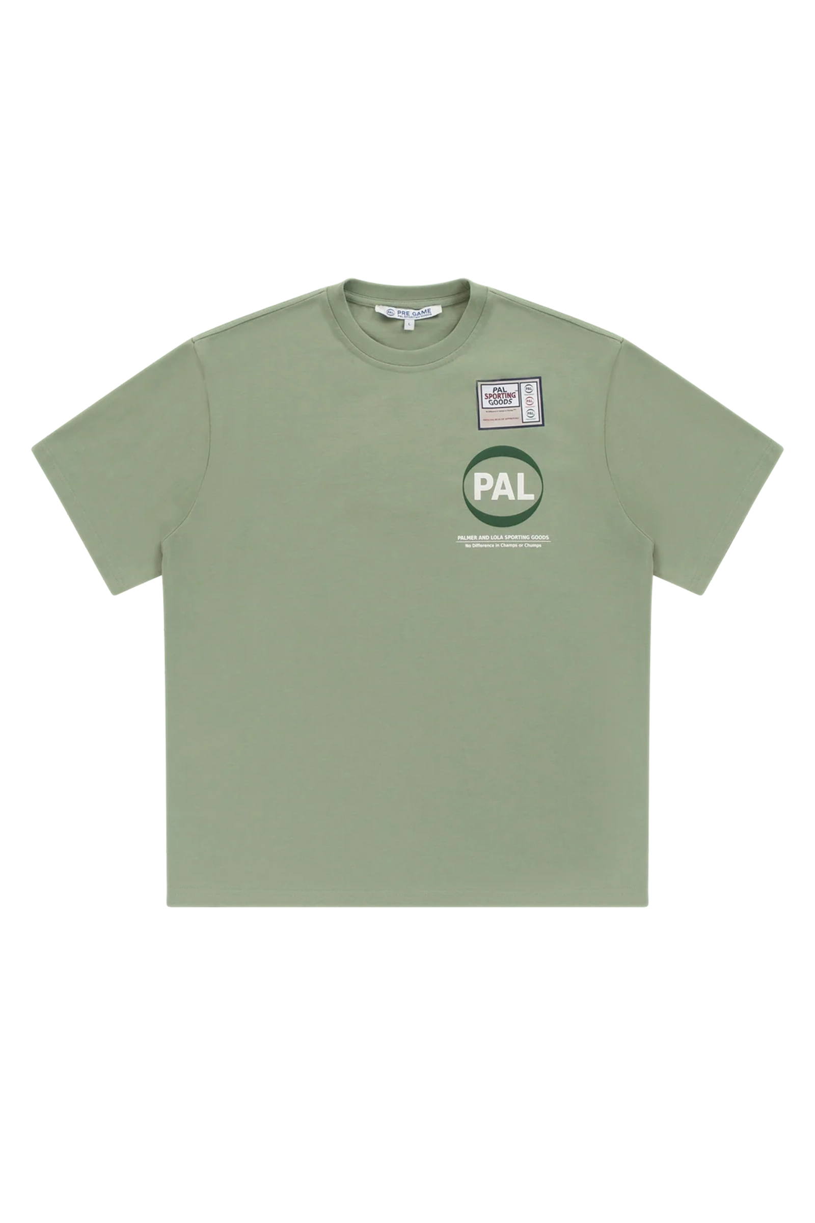 Heren t-shirt kortemouw groen