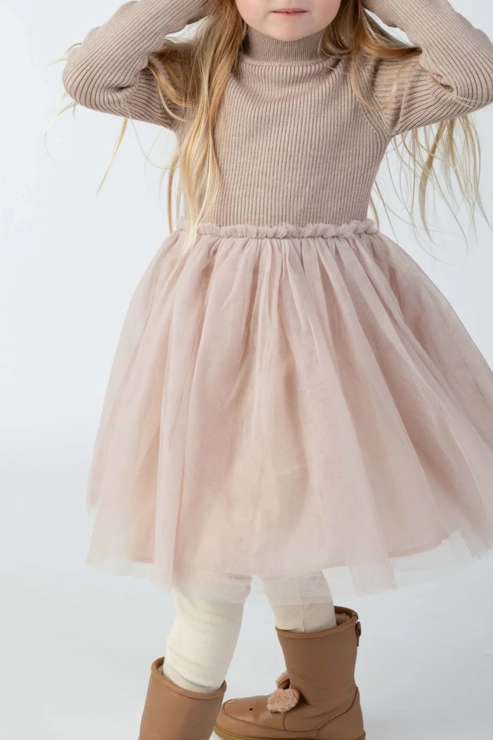 Meisjes jurk rose
