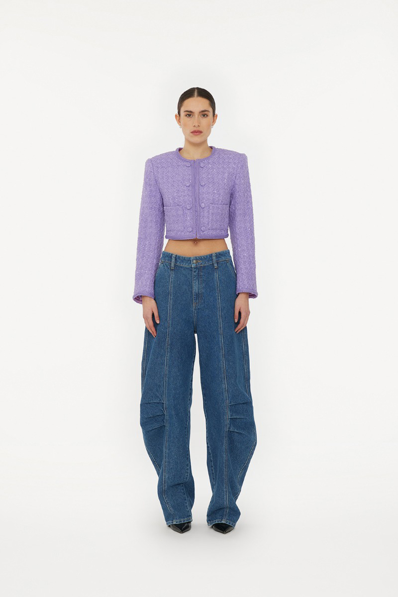 Dames jeans blauw