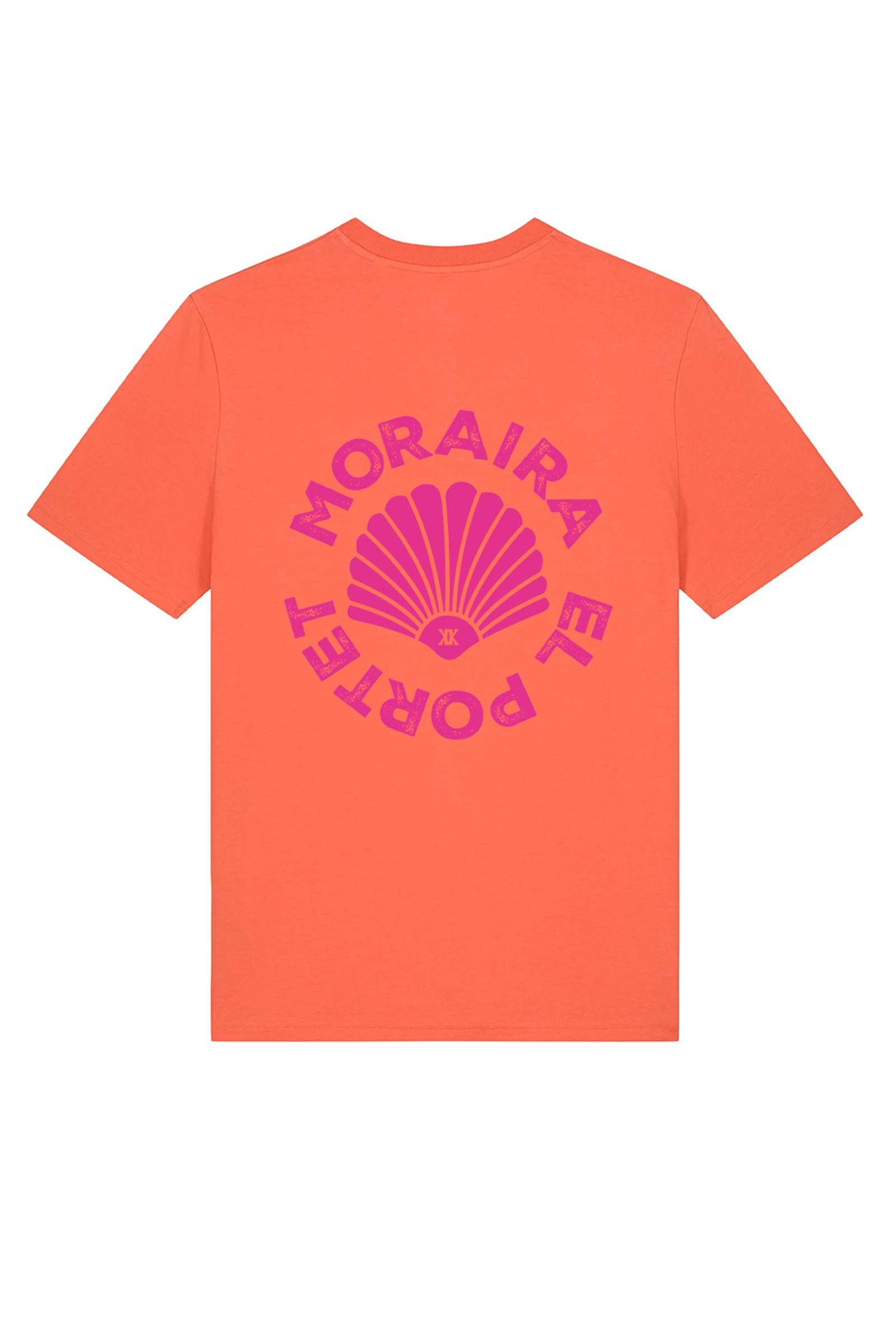 Dames t-shirt korte mouw oranje