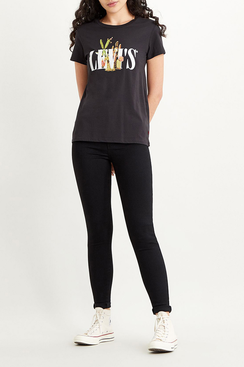 Levi's mile high super skinny Zwart-1 5