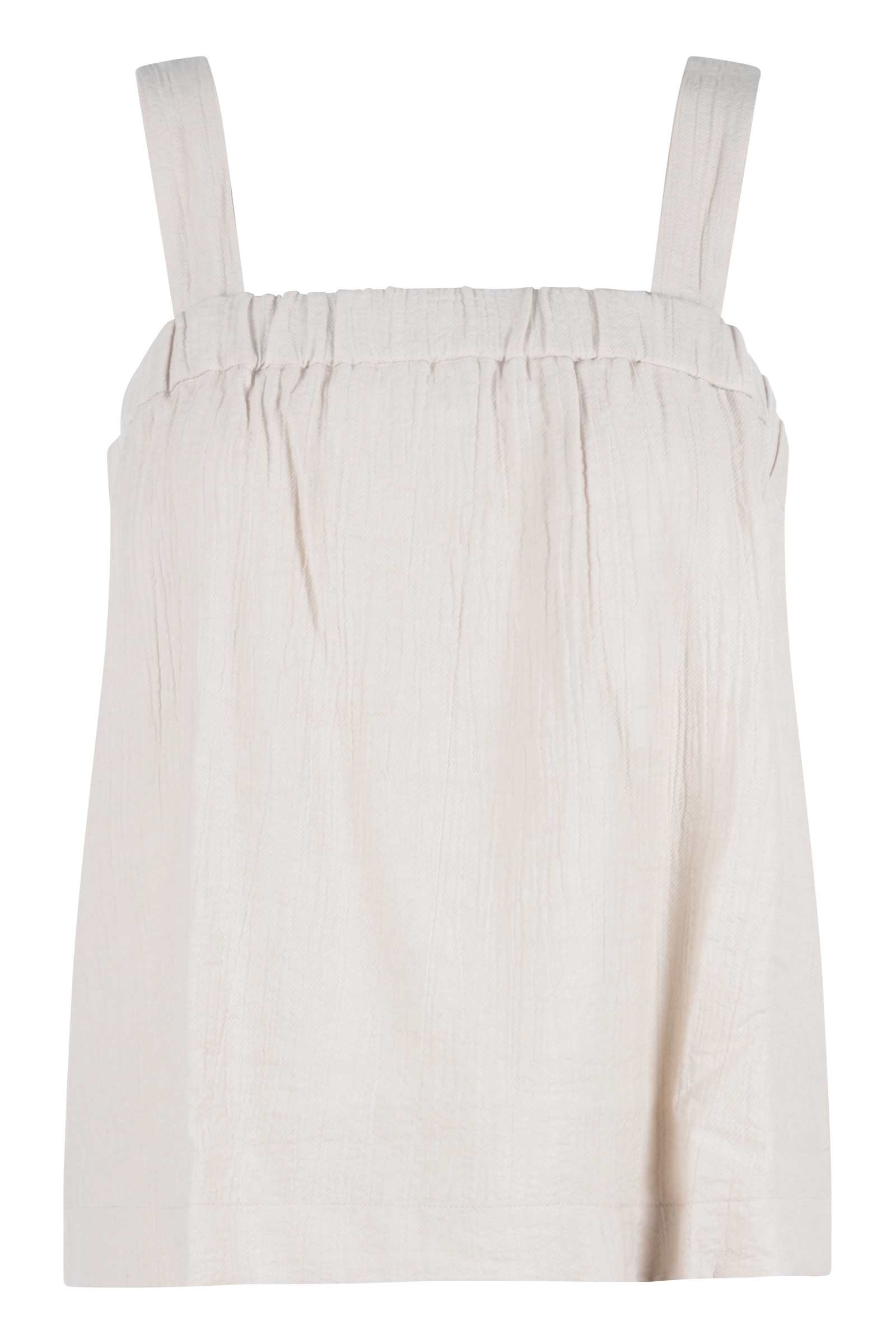 Dames top ecru