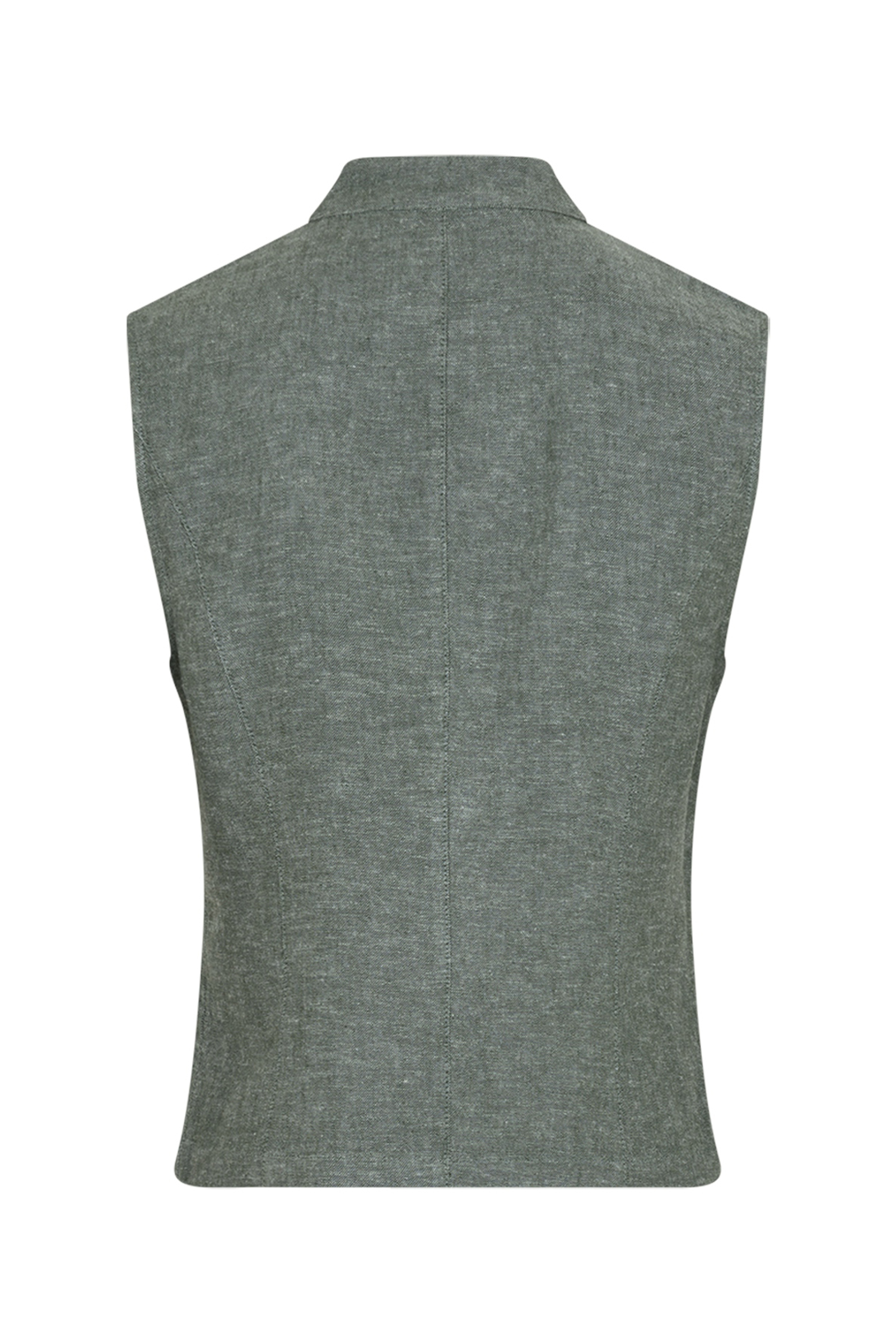 Dames gilet groen