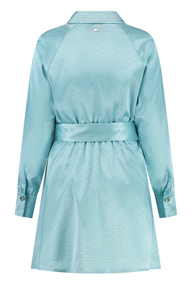Nikkie Bangkok Wrap Dress Blauw-1 3