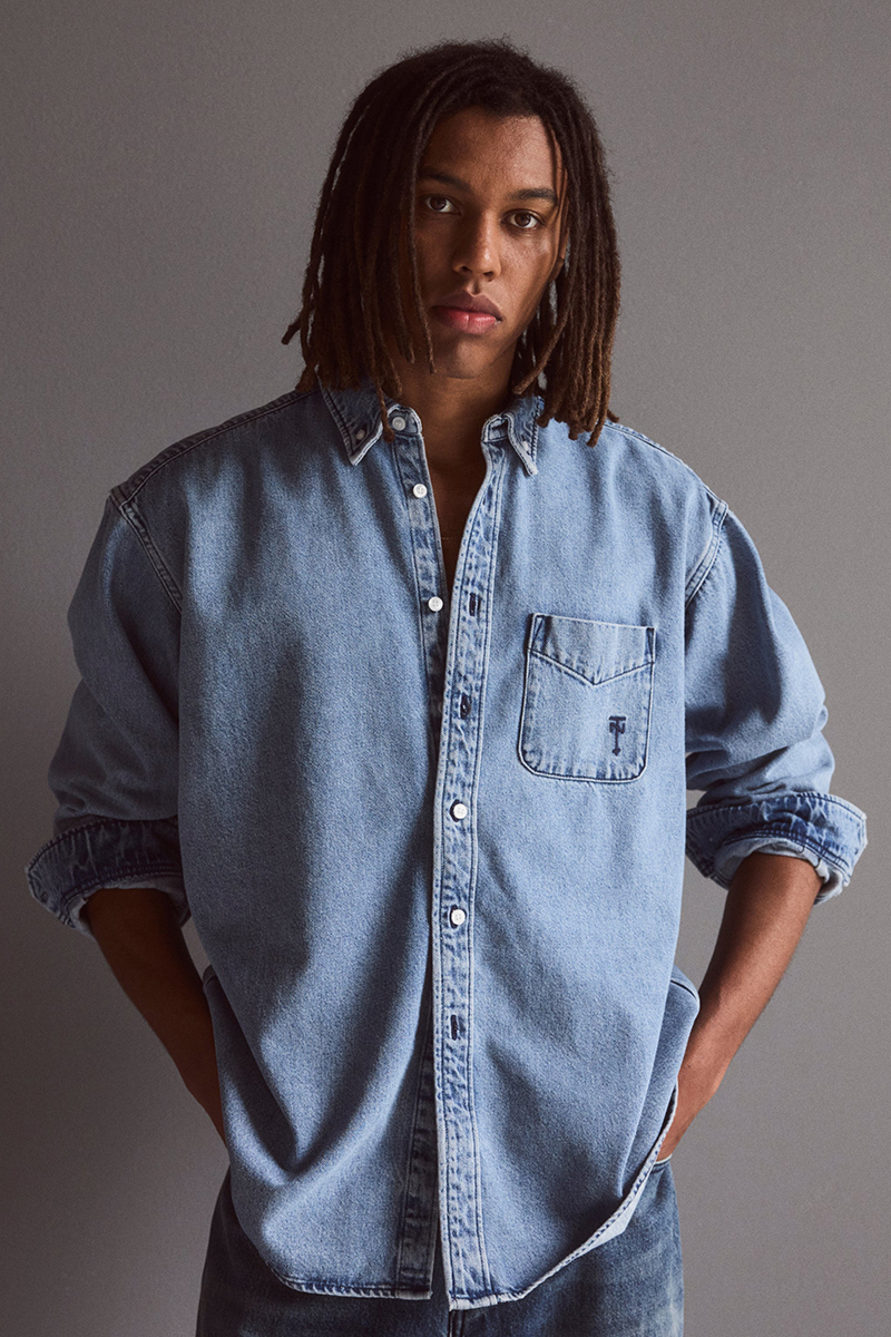 Tenue De Nimes Ralph Glacier Shirt Blauw-1 2