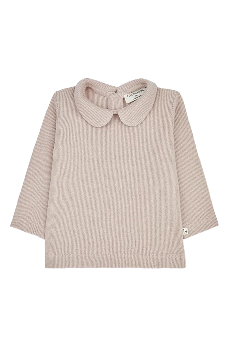 Baby t-shirt lange mouw rose