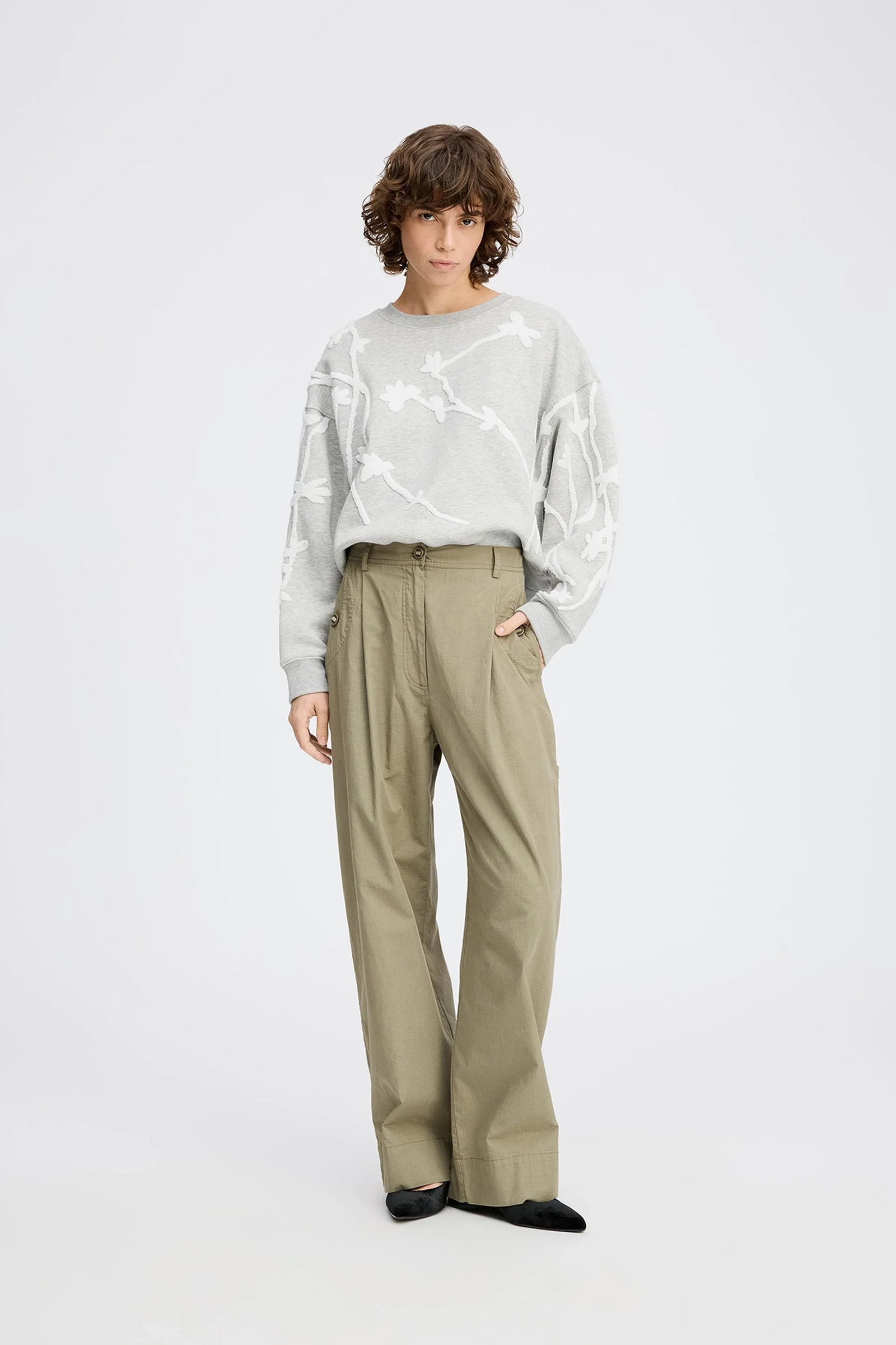 Dames broek groen