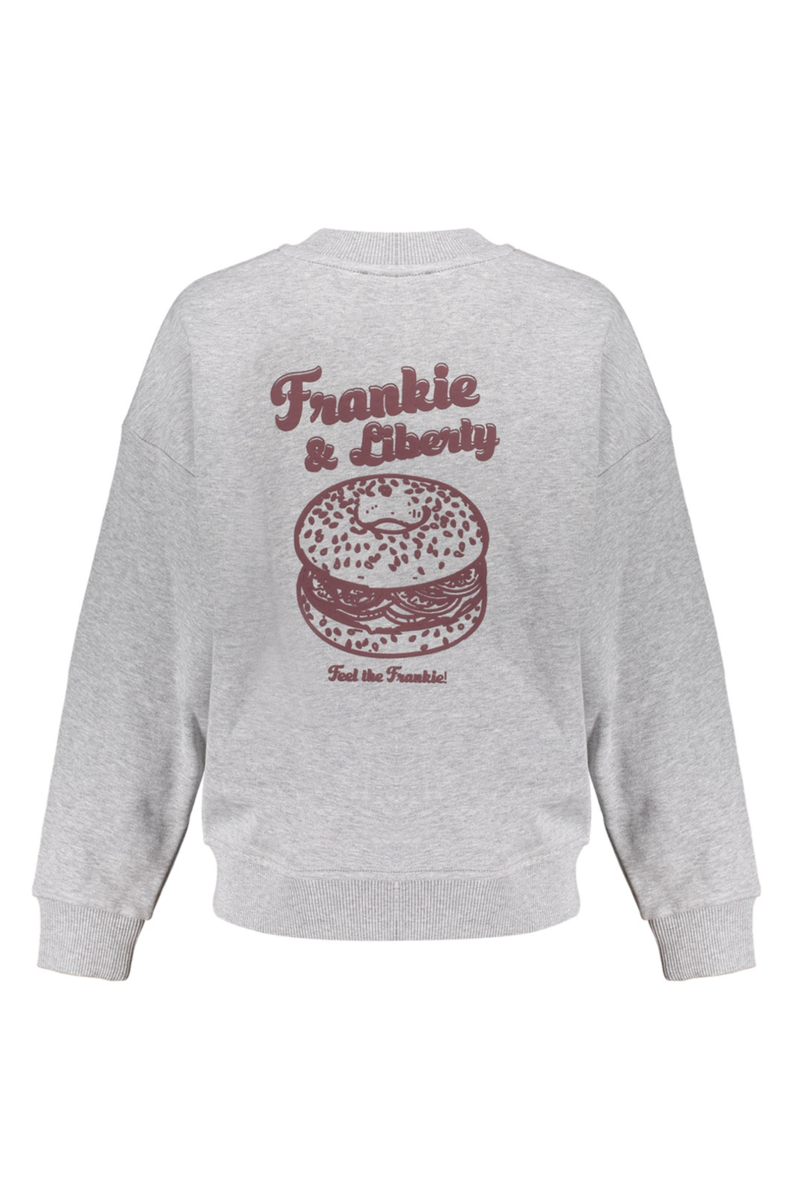 Meisjes sweater grijs