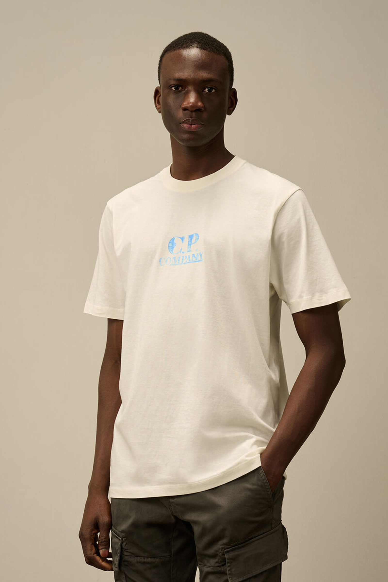 Heren t-shirt kortemouw wit