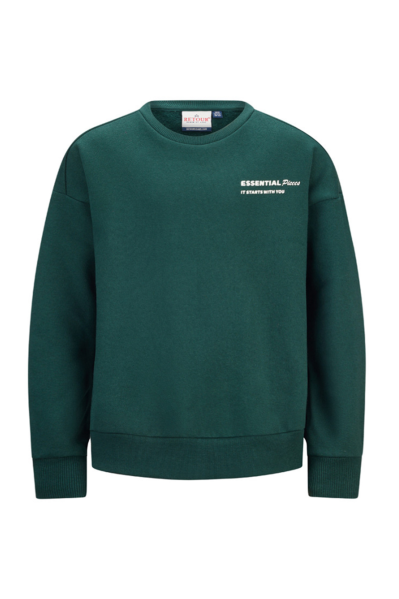 Jongens sweater groen