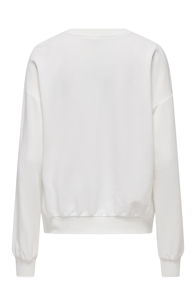 Fitness dames sweater wit