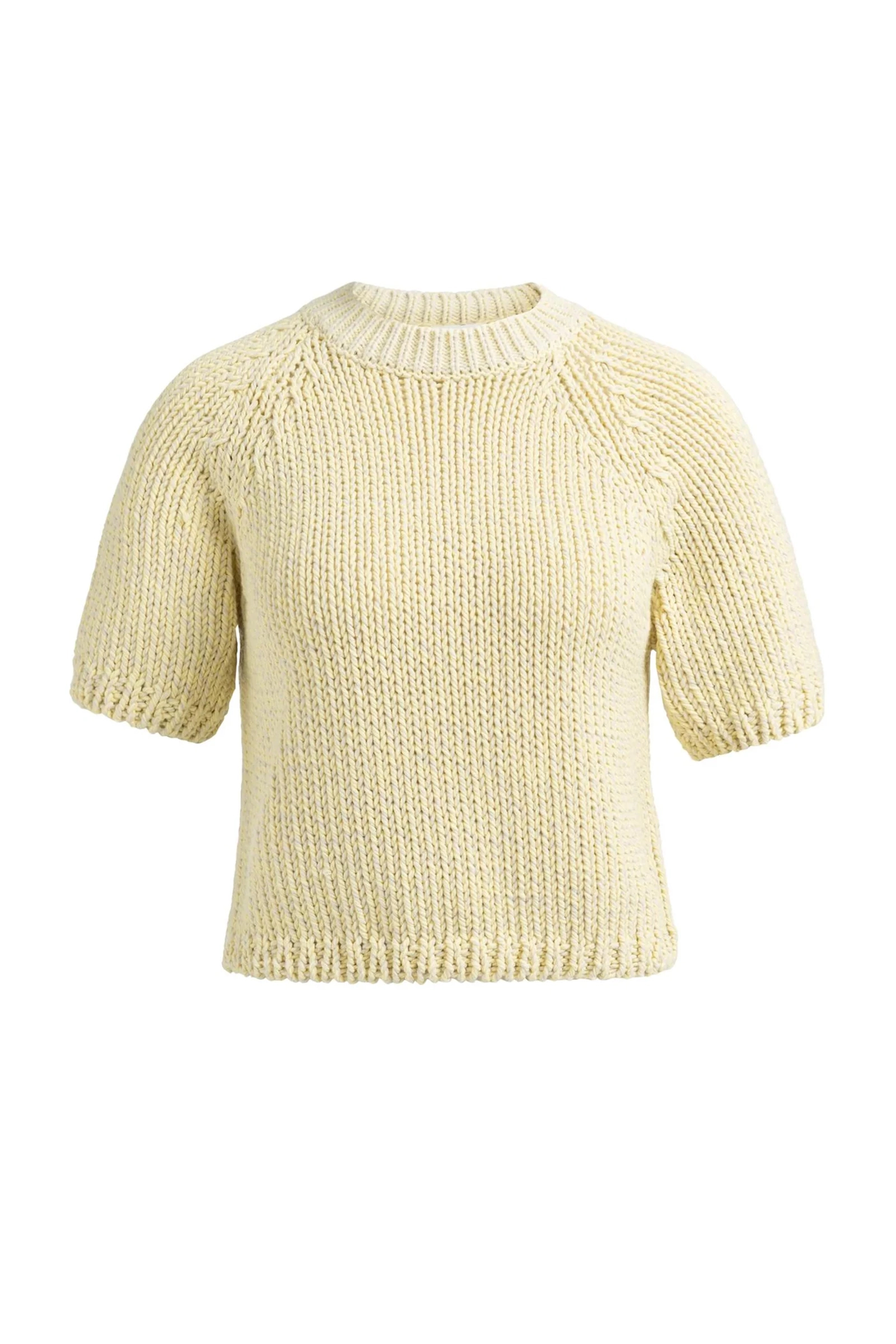 Dames sweater geel