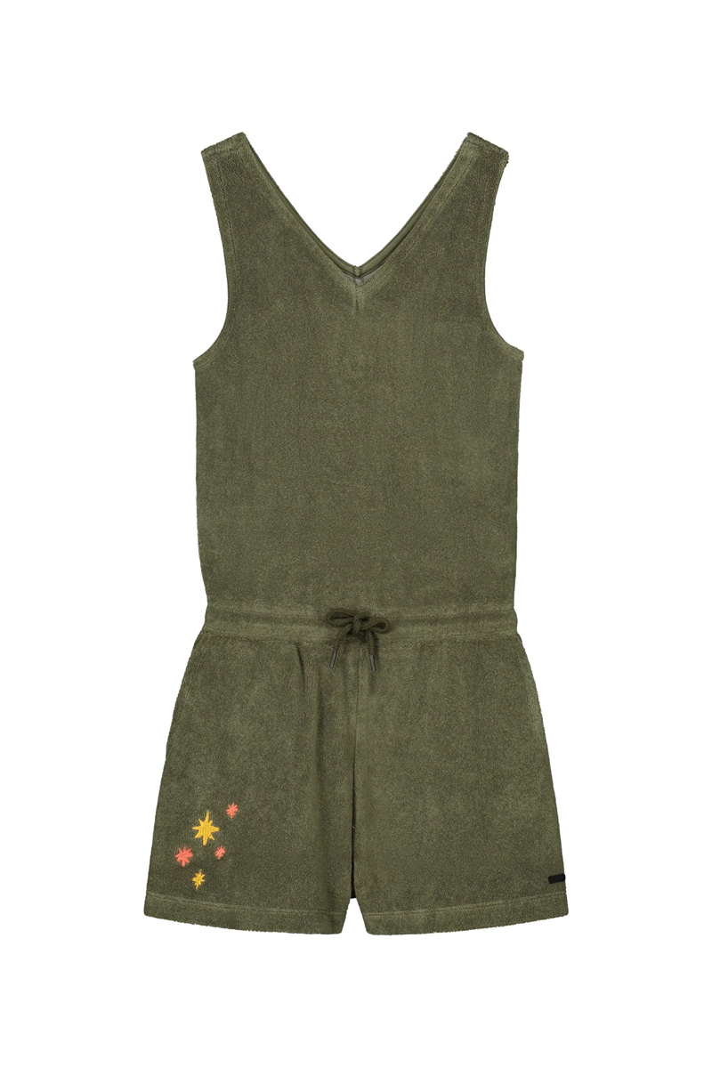Bad/beach meisjes ov kleding groen