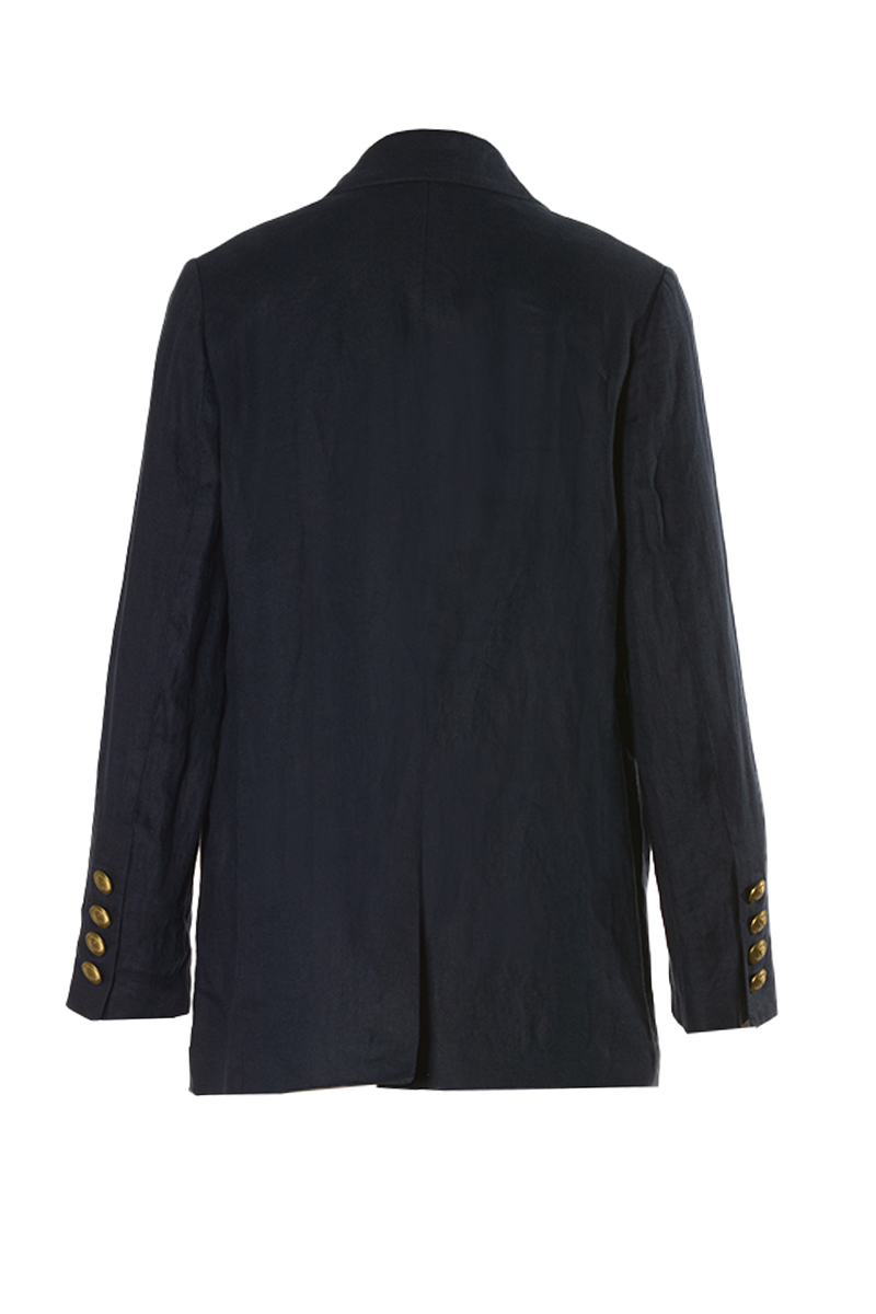 Dames blazer blauw
