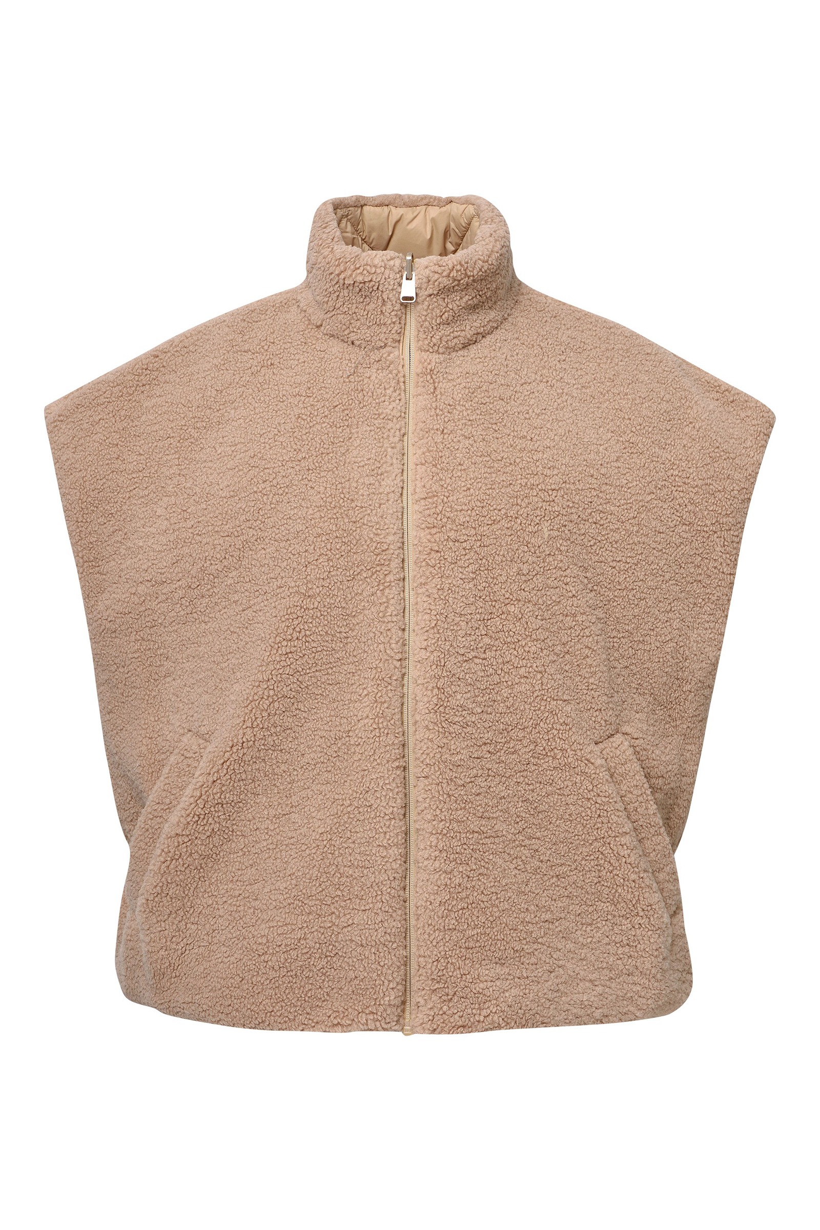 Dames bodywarmer bruin