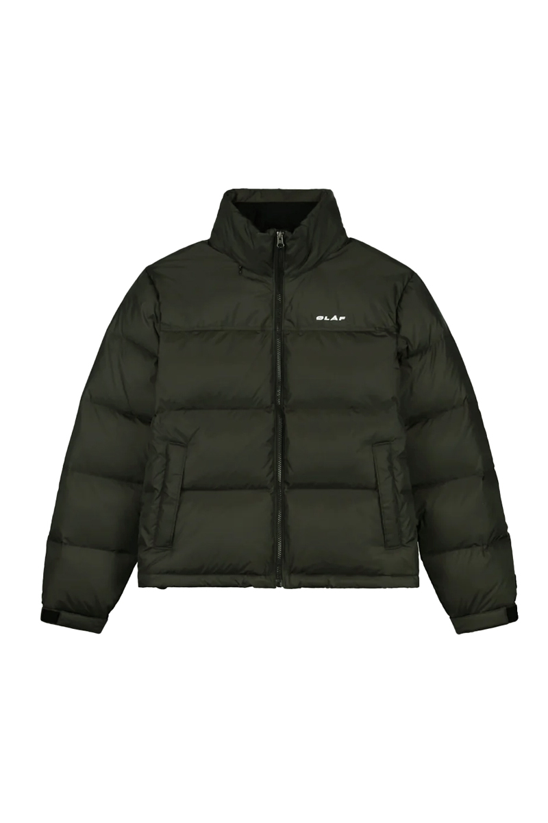 Olaf Hussein PUFFER JACKET Zwart-1 1