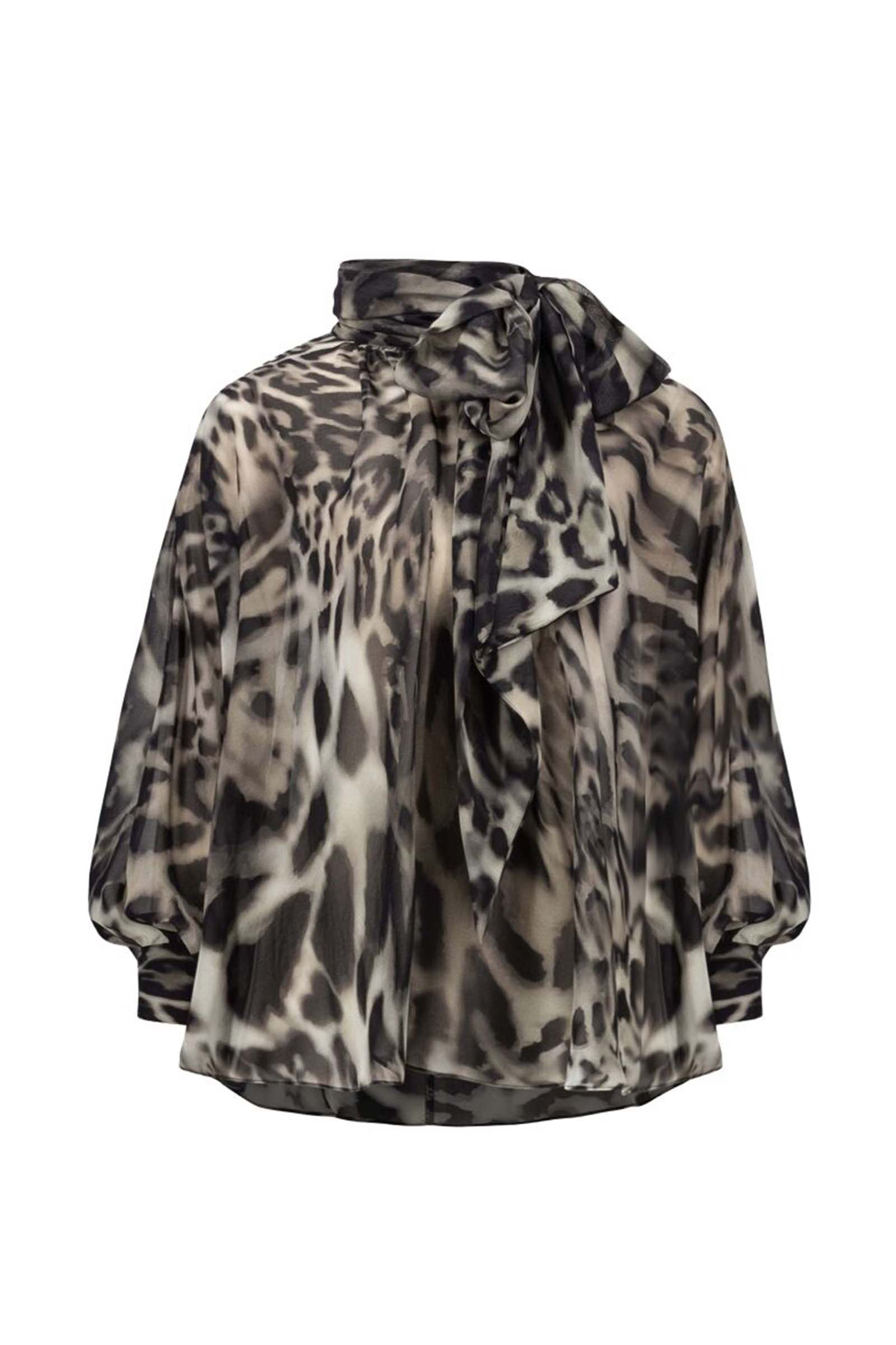 Dames top grijs