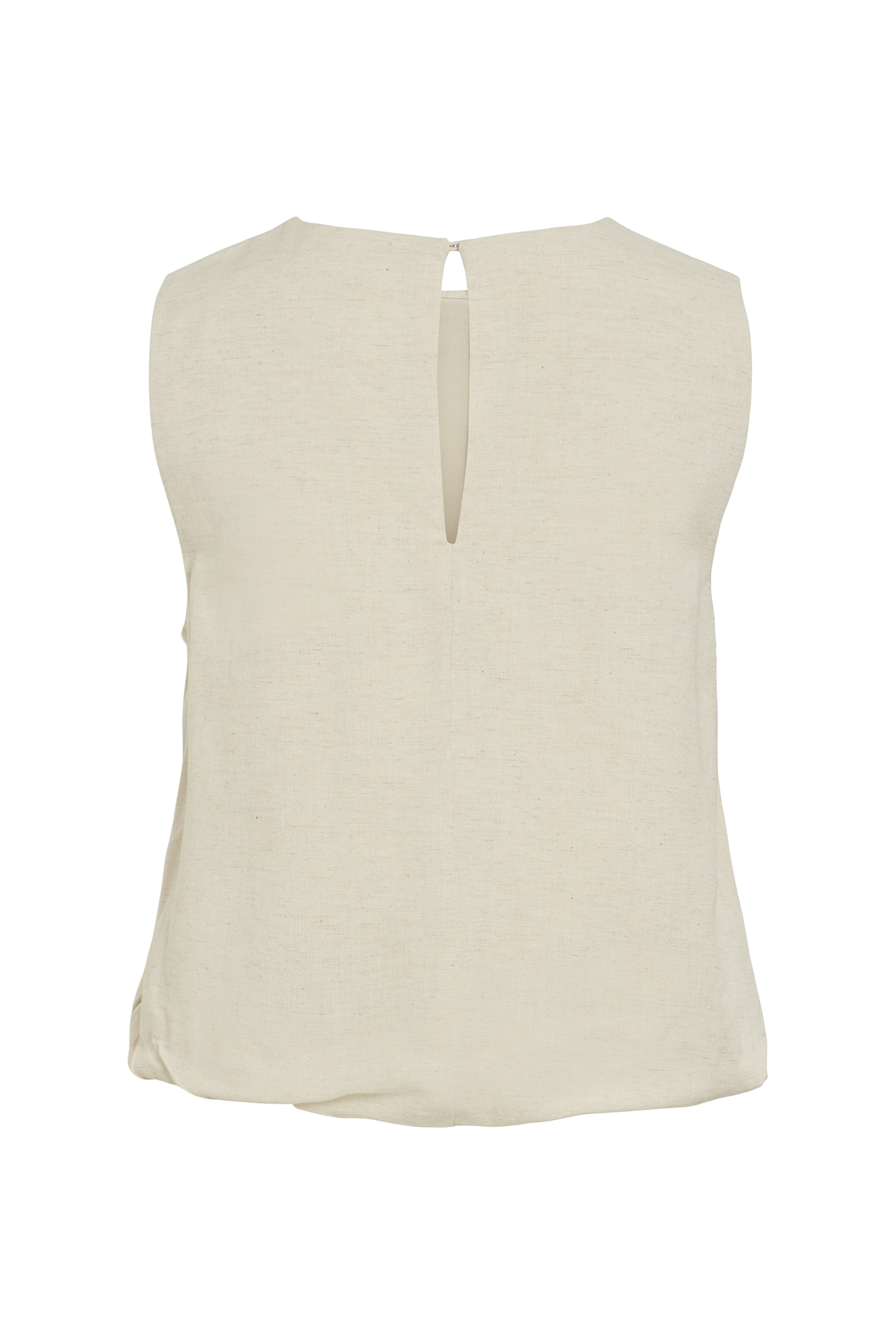 Dames blouse korte mouw bruin