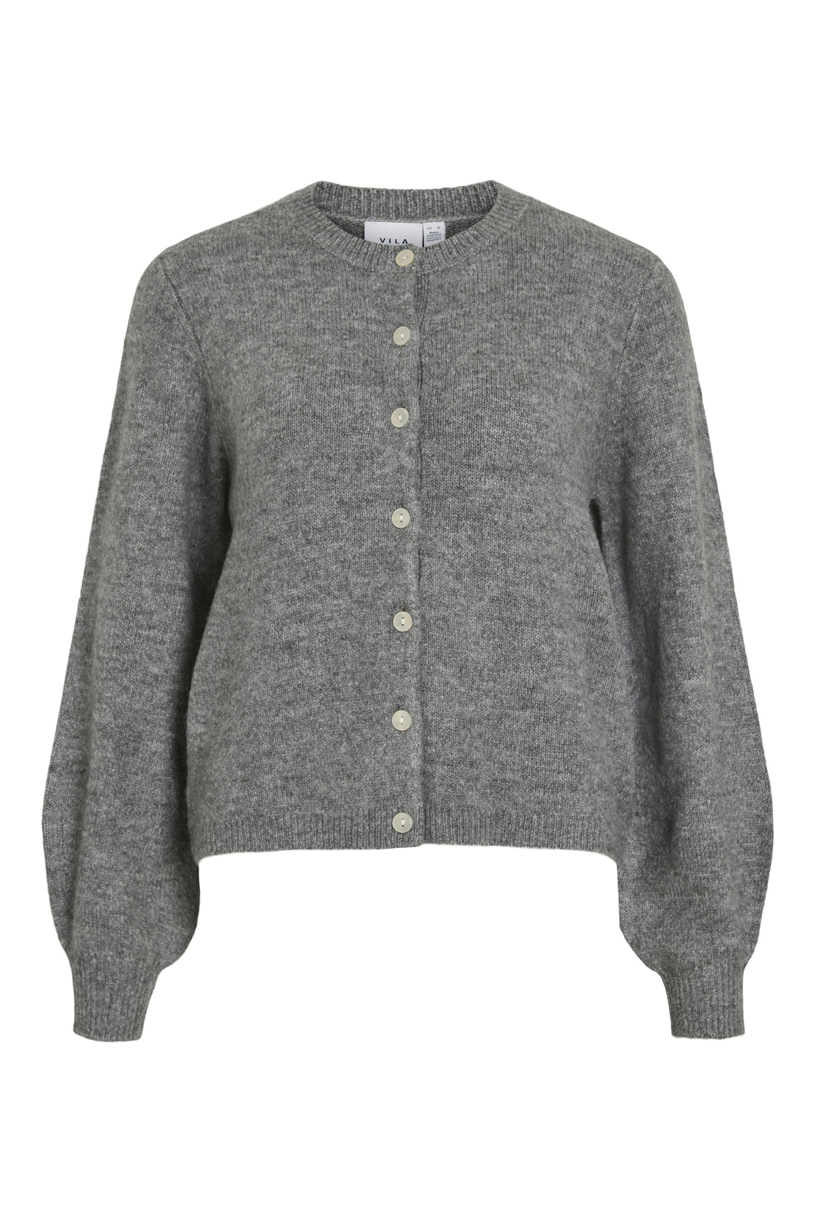 Dames vest grijs