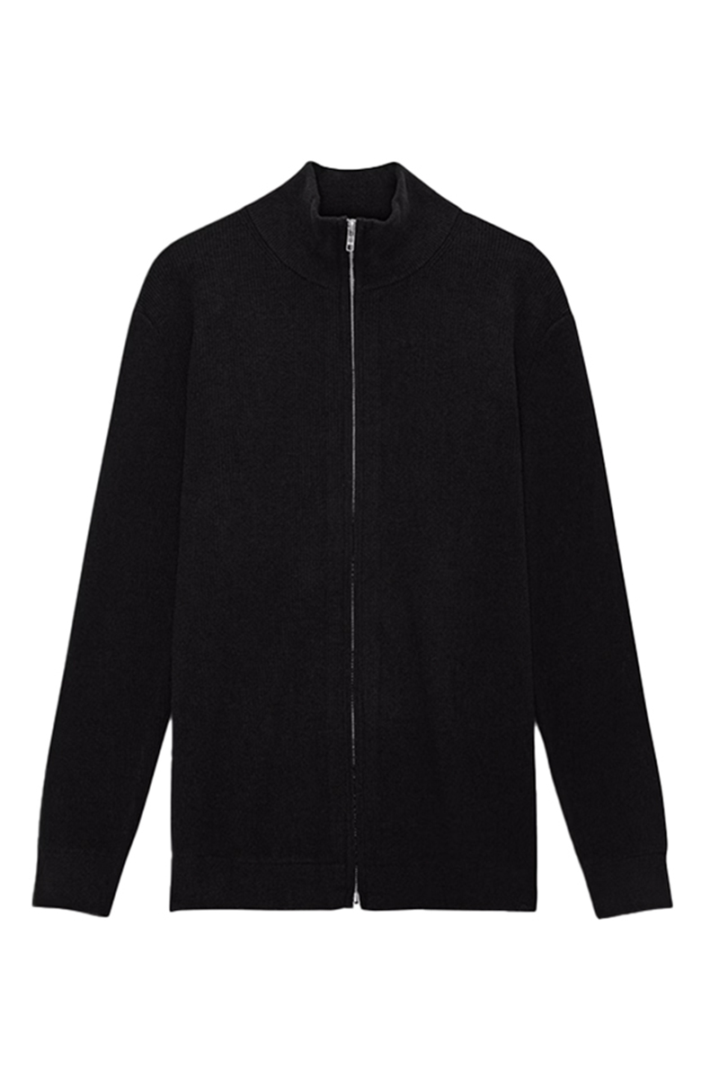 Heren vest zwart