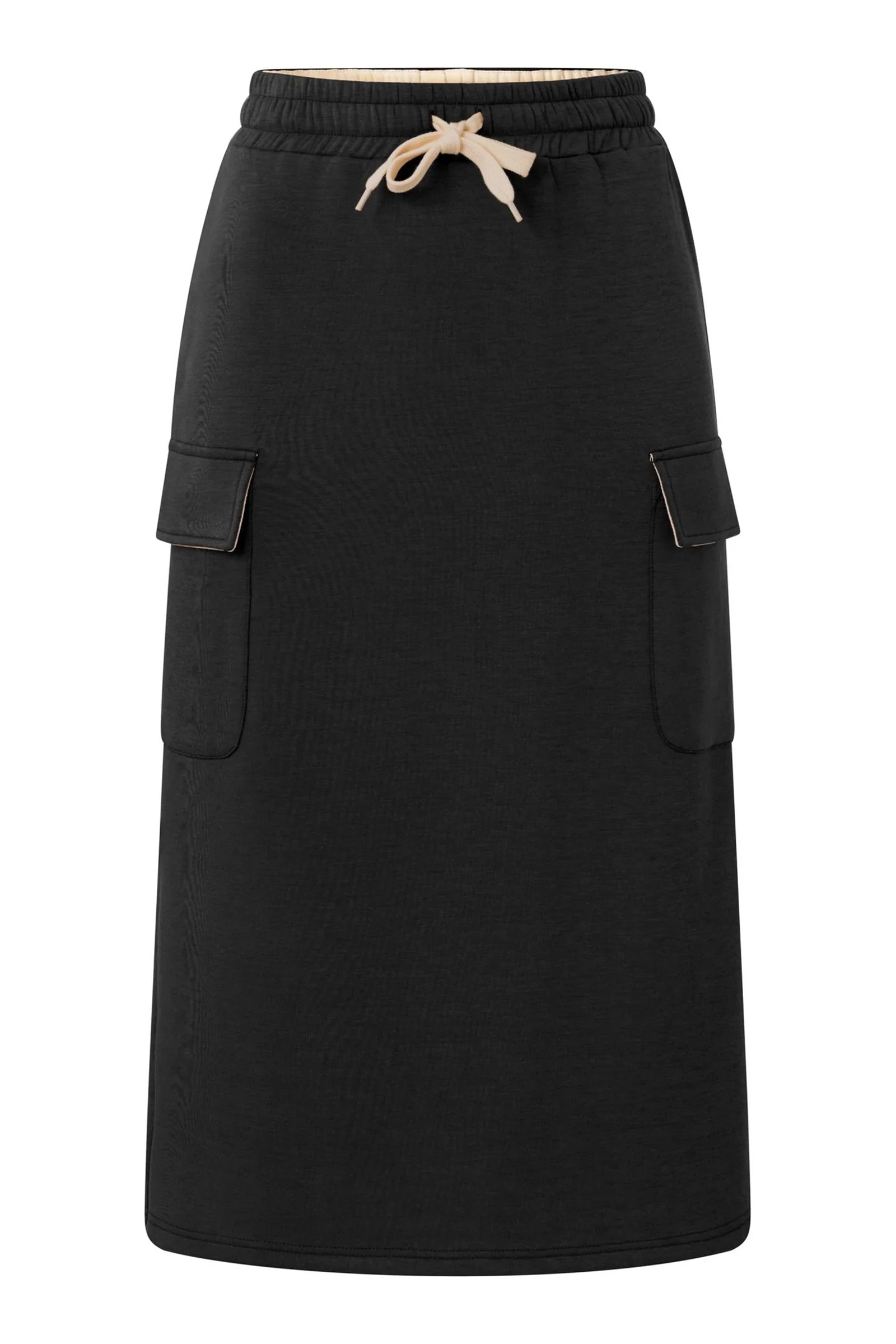 Yaya Jersey mid cargo skirt with el PHANTOM 1
