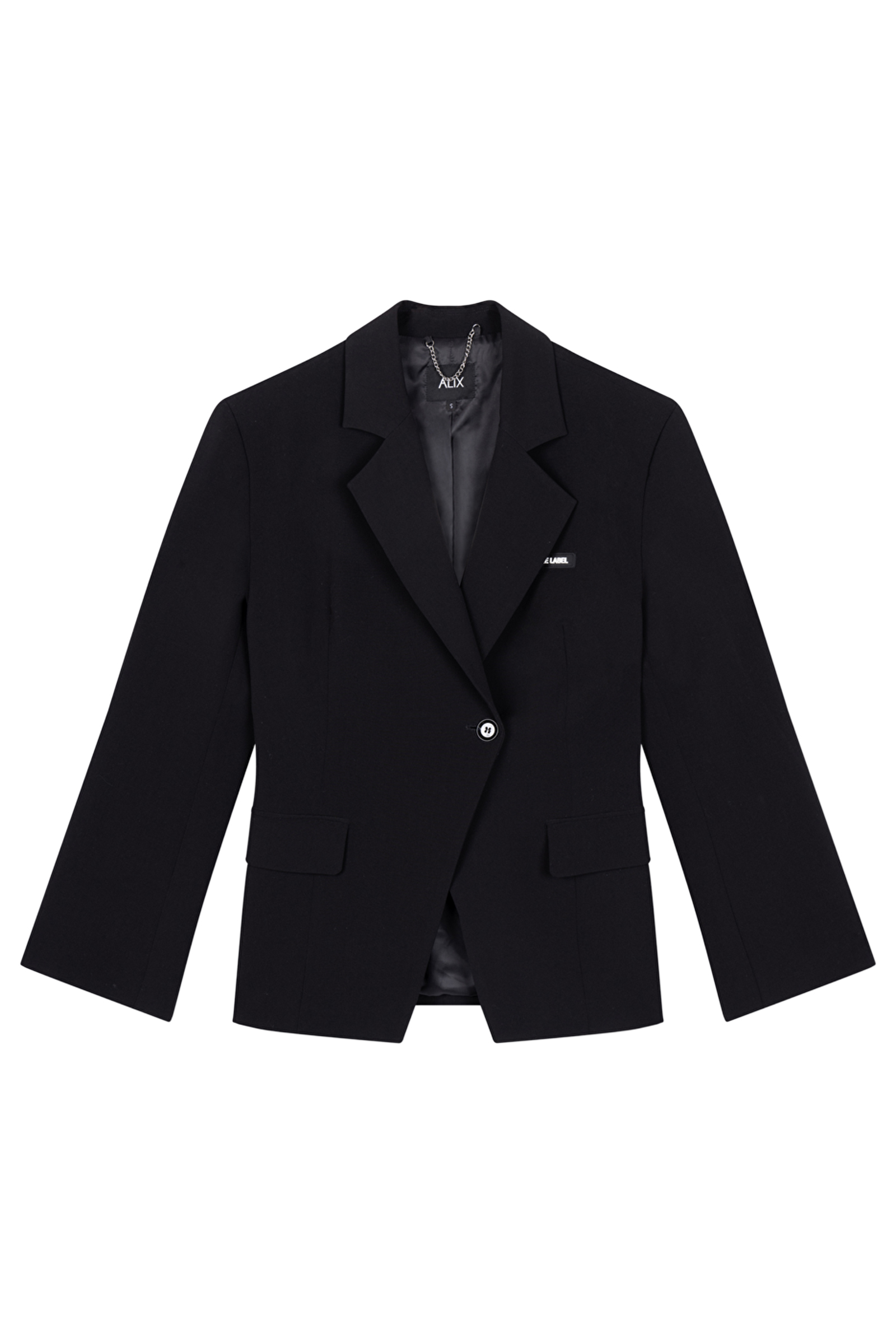 Dames blazer zwart