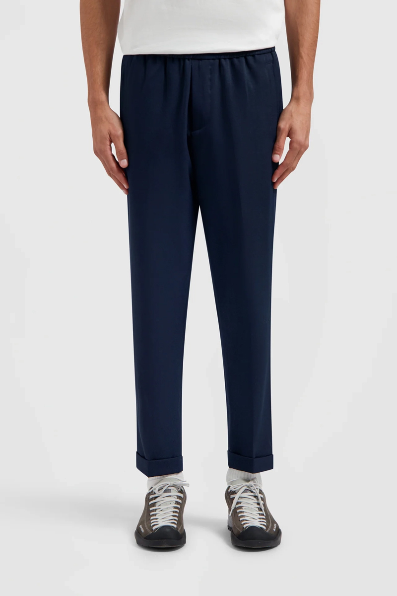 Heren broek blauw