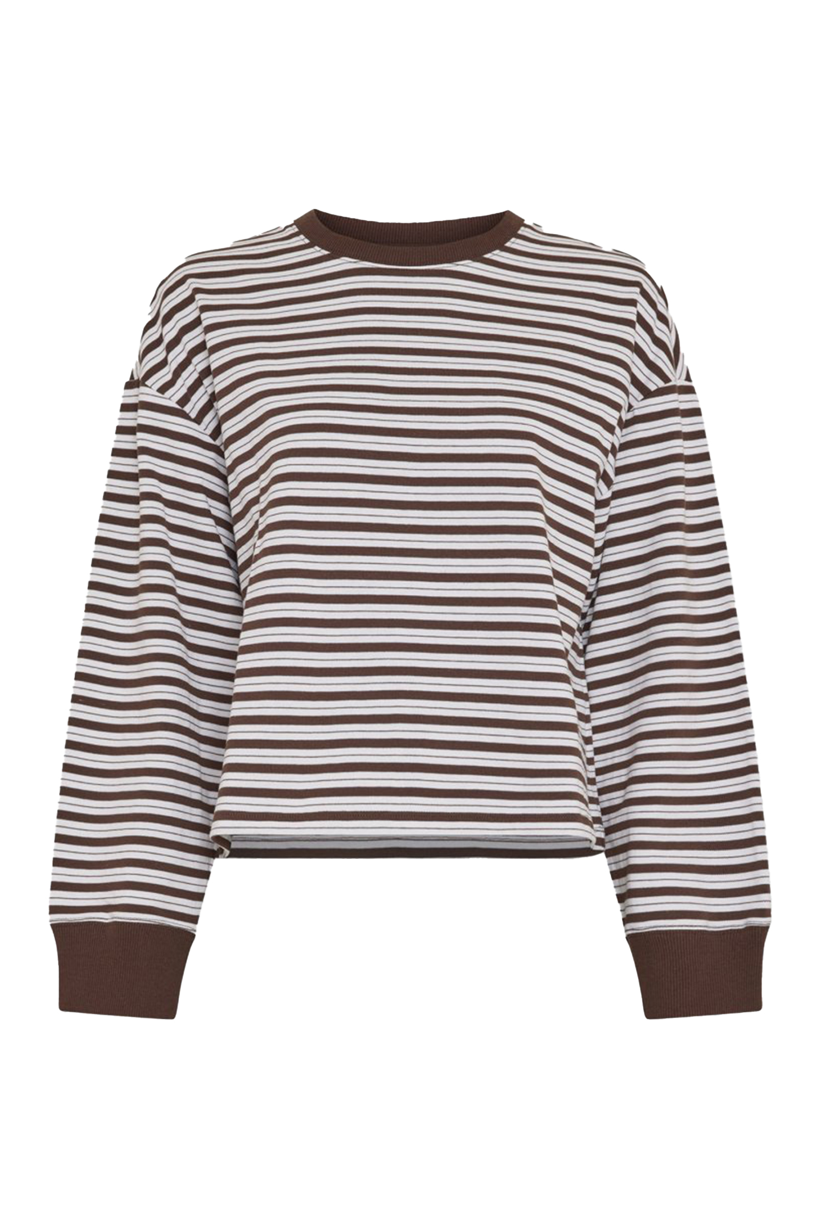 Dames sweater bruin