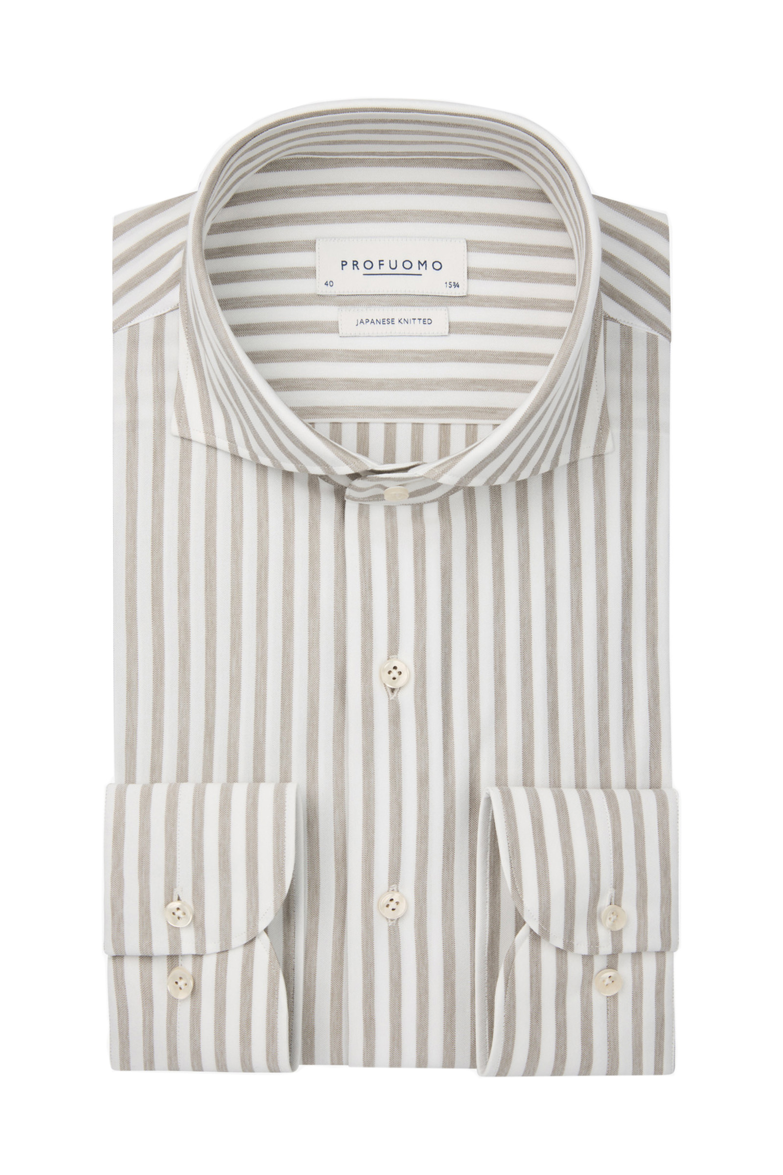 Heren t-shirt kortemouw bruin