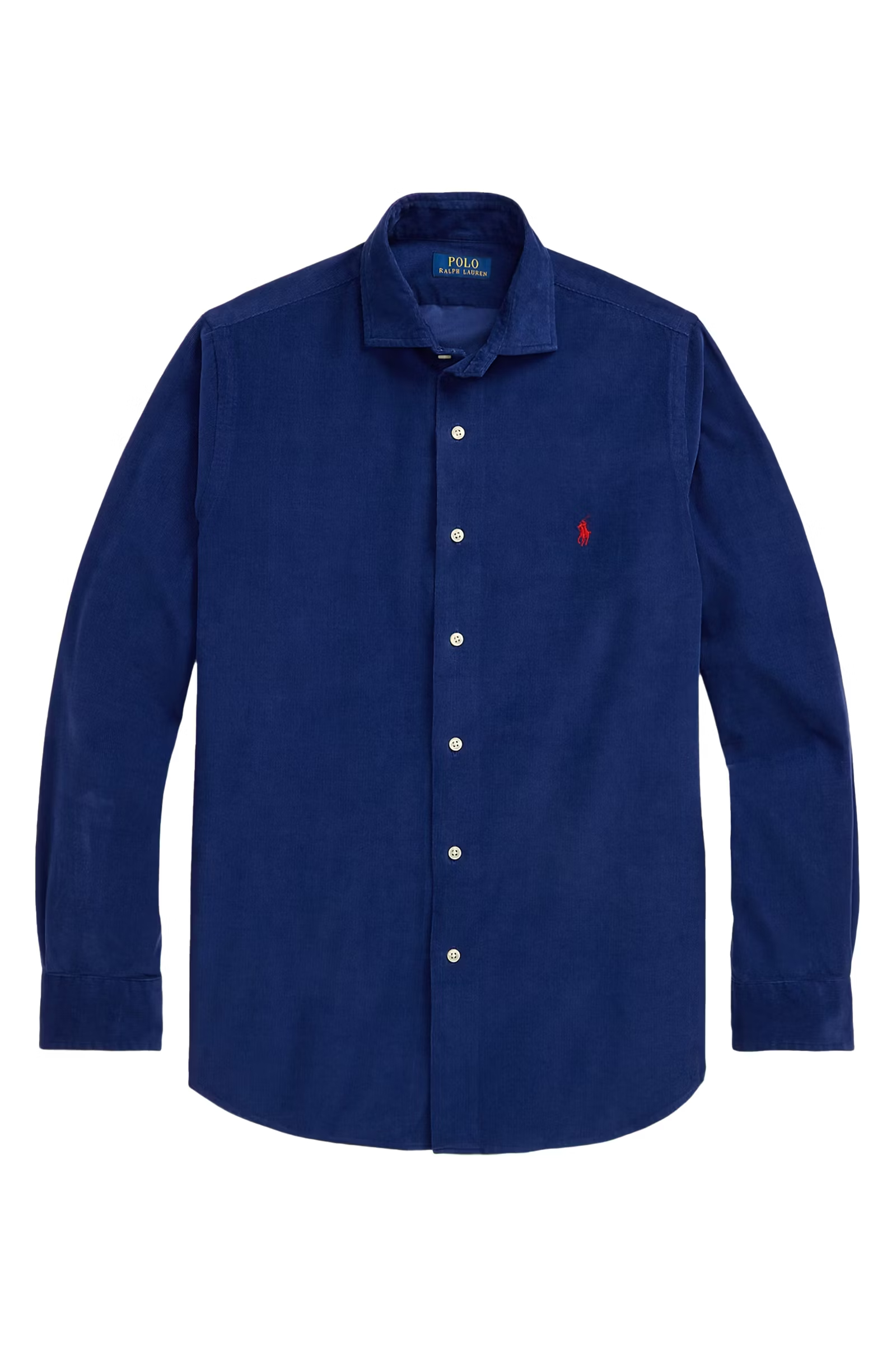 Heren overhemd lm casual blauw