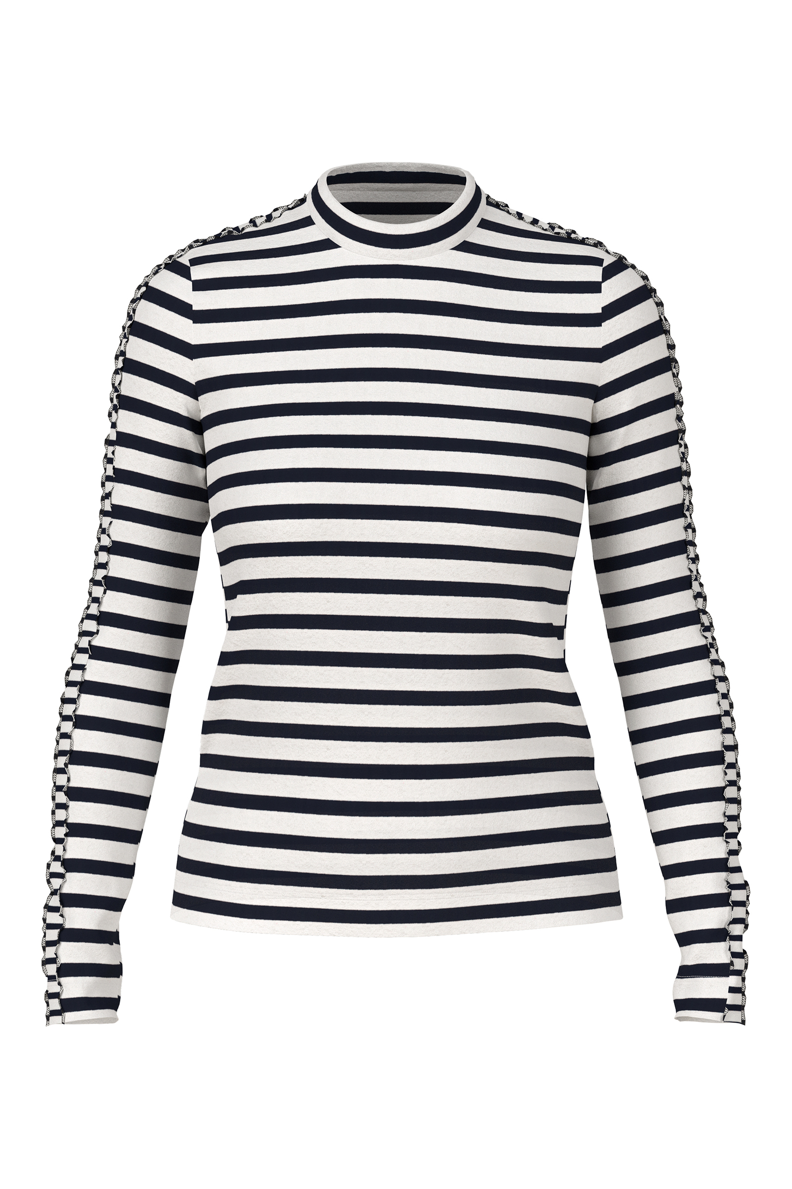 Dames t-shirt korte mouw blauw