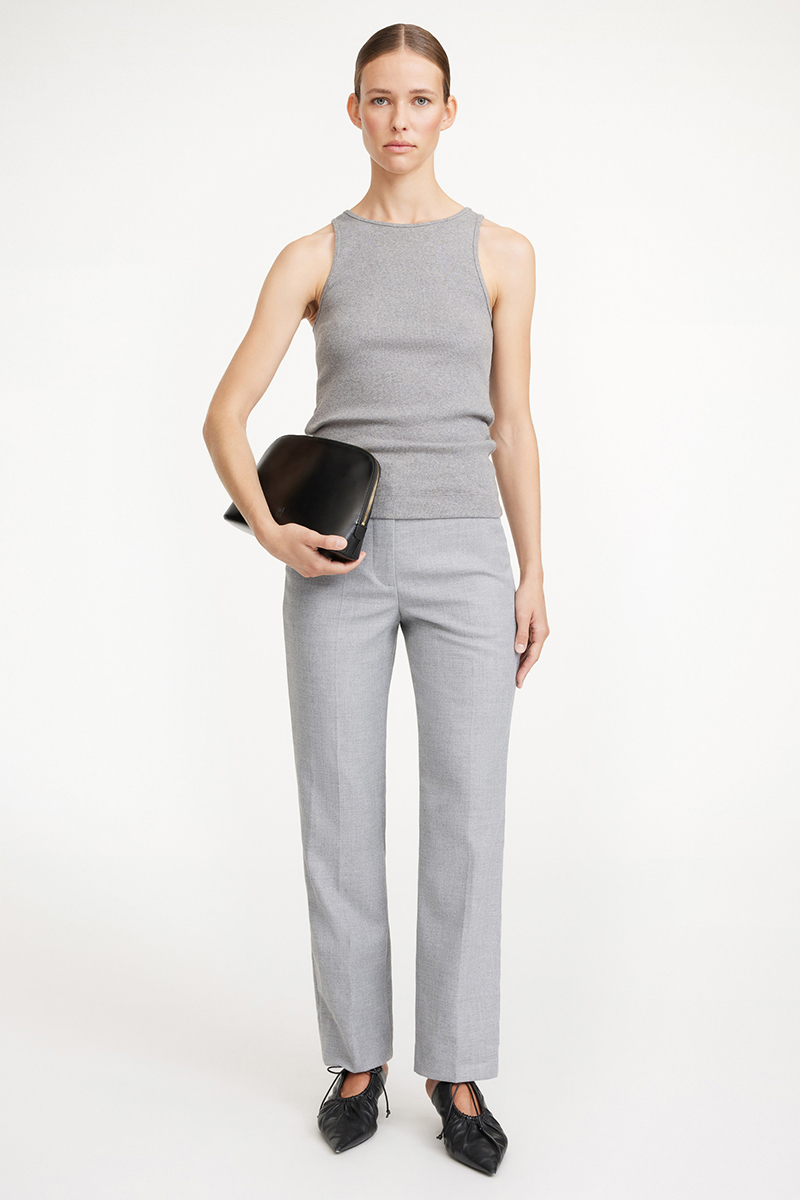 Dames broek grijs