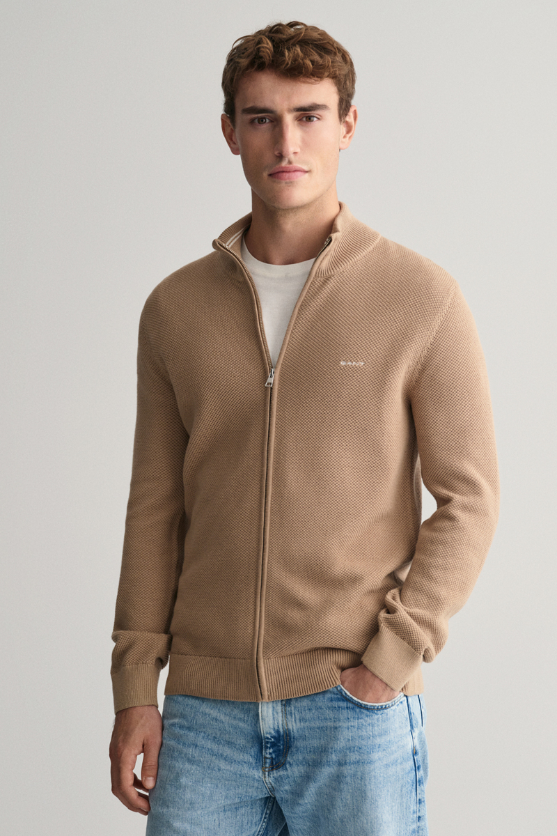 Heren vest bruin