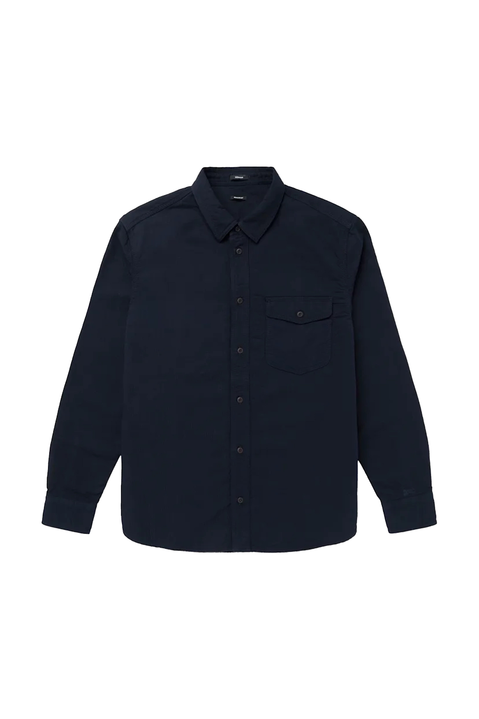 Heren overhemd lm casual blauw