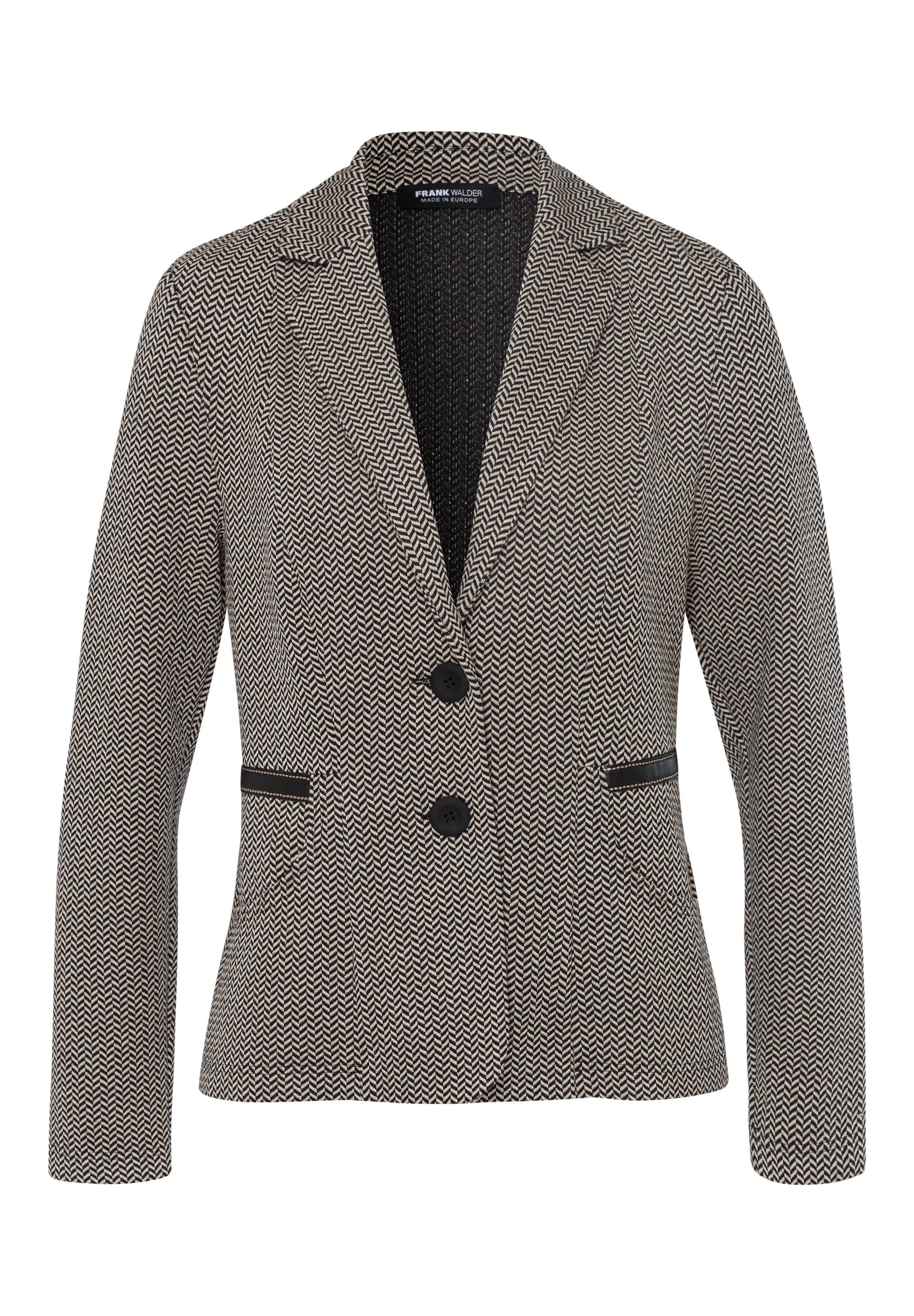 Dames blazer zwart