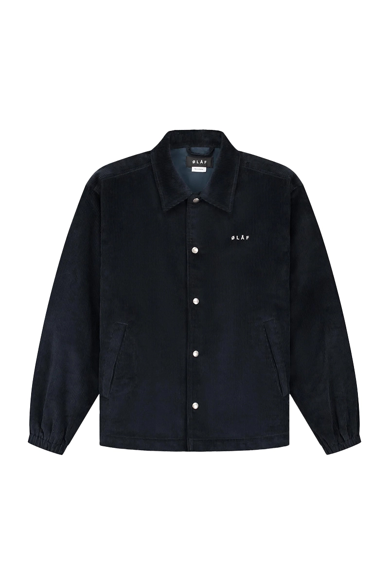 Olaf Hussein OLAF COACH JACKET Blauw-1 1