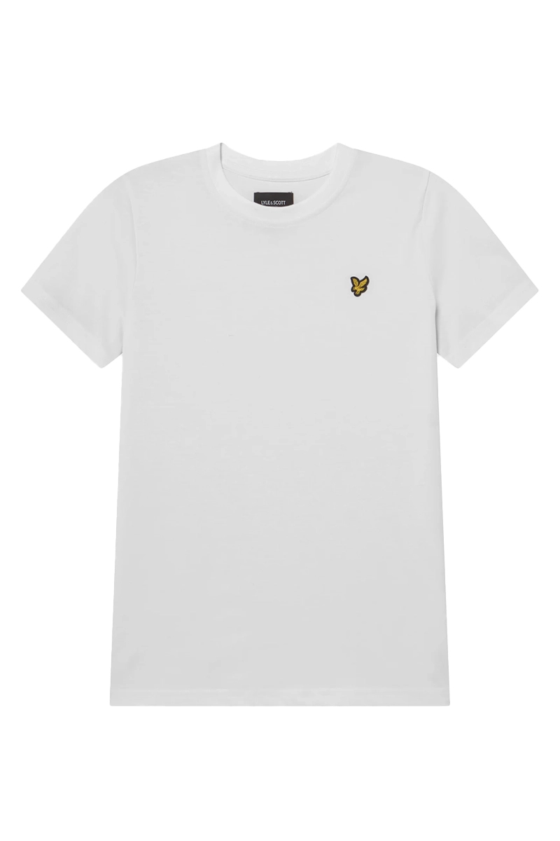 Lyle & Scott Plain tshirt Wit-1 1