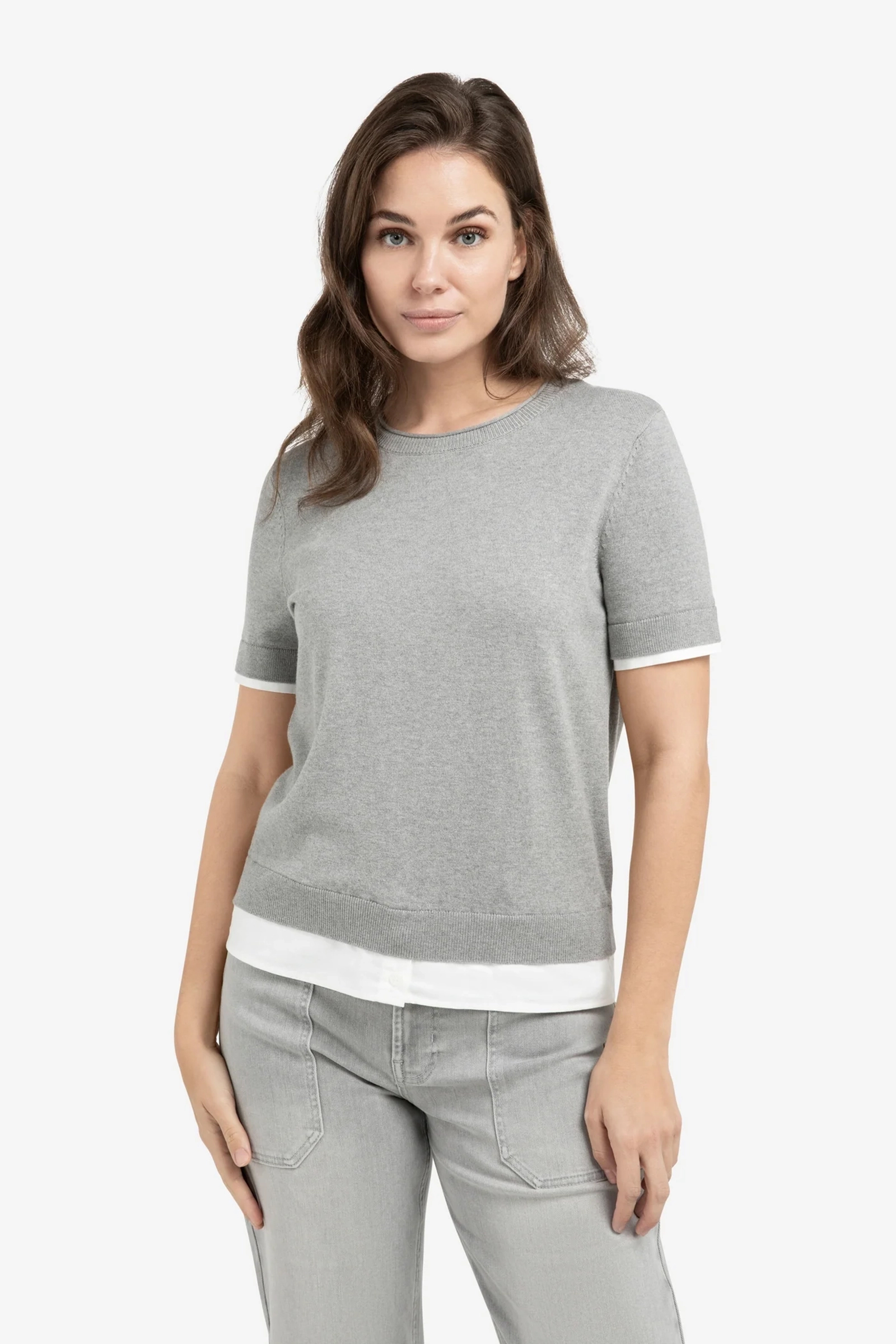 Dames sweater grijs