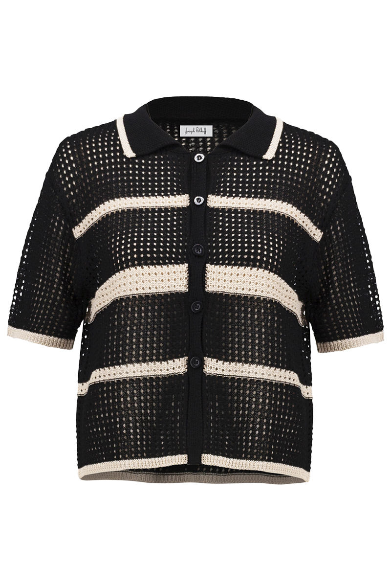 Dames vest zwart