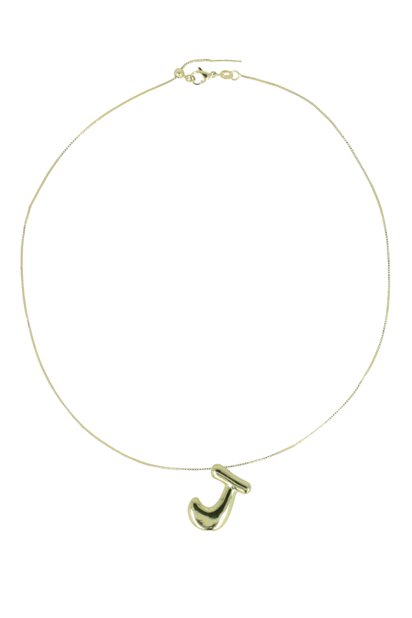 Lott Gioielli Cartoon Letter J Goud-1 1