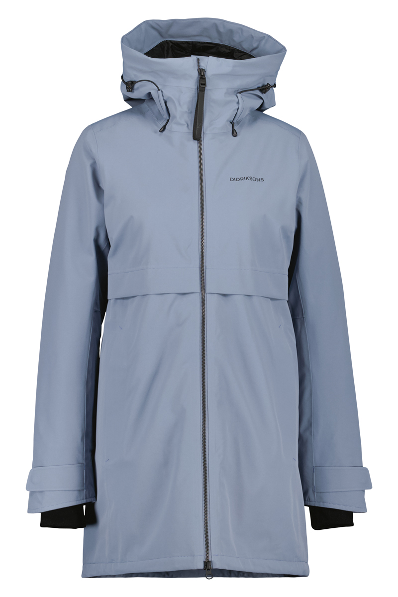 Didriksons HELLE WMNS PARKA 5 Blauw-1 1