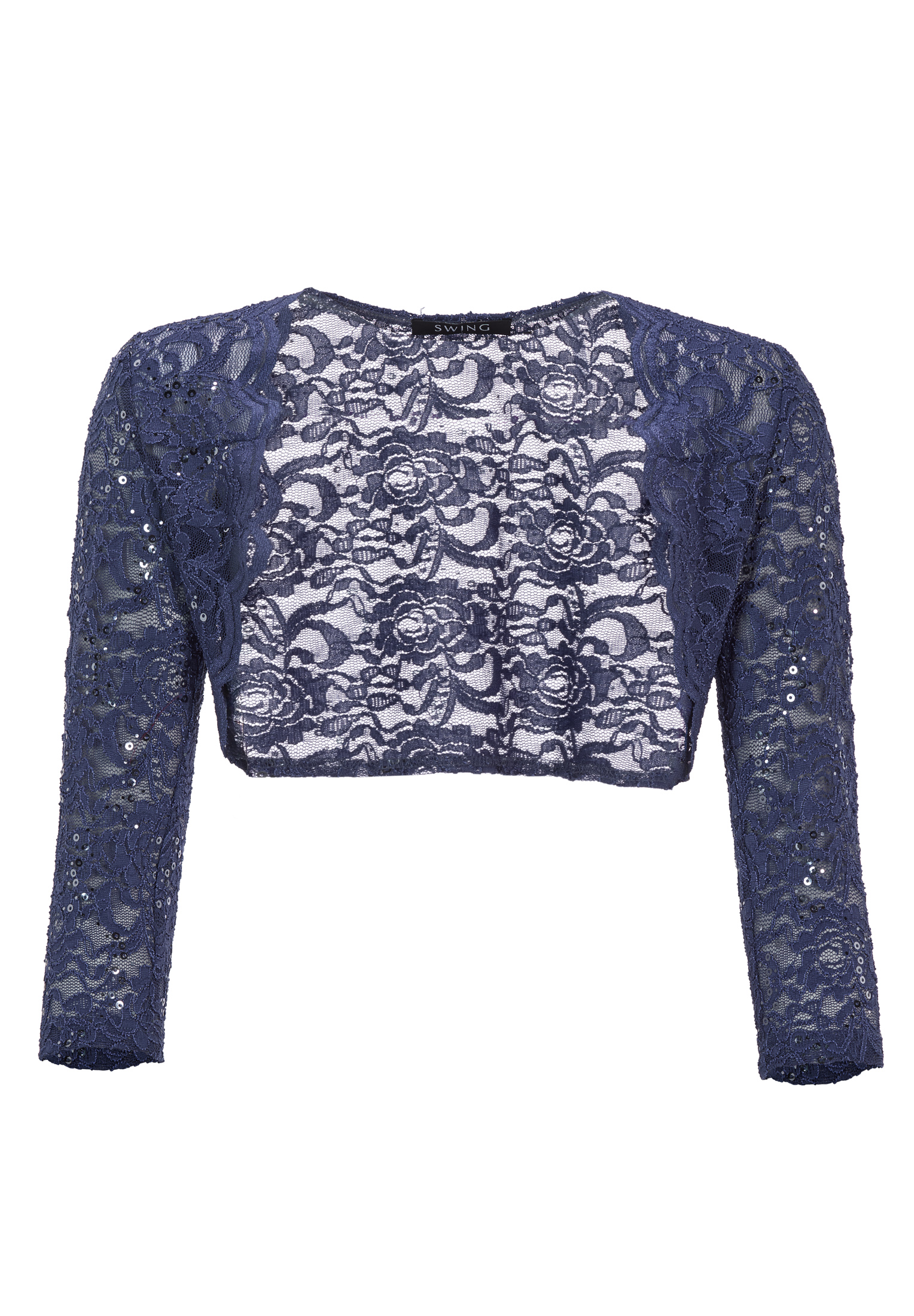 Dames vest blauw