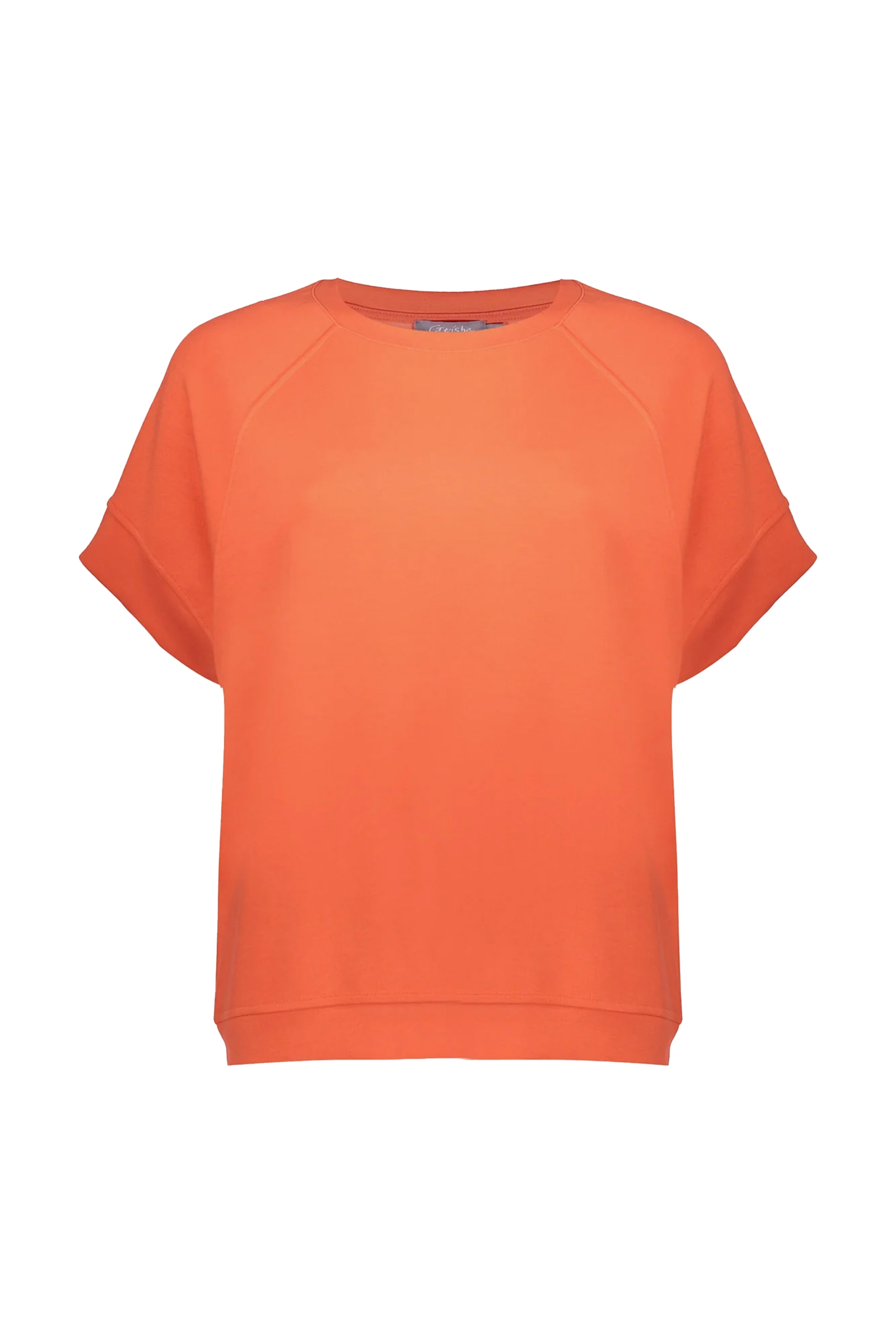 Dames sweater oranje