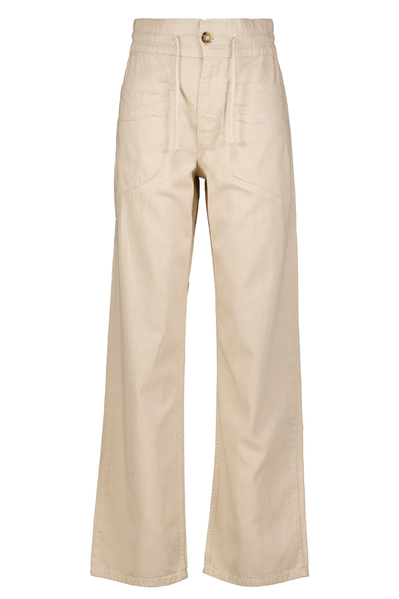 Dames broek ecru