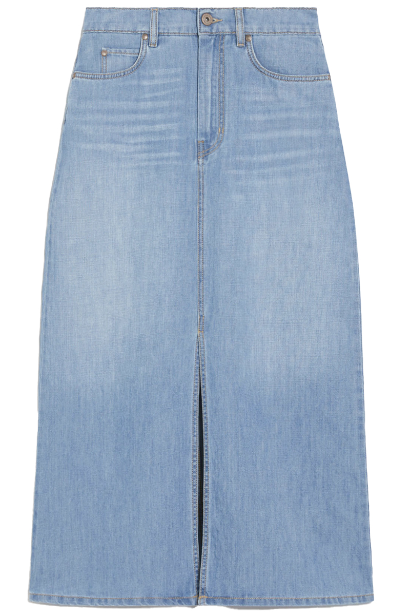 Dames rok blauw